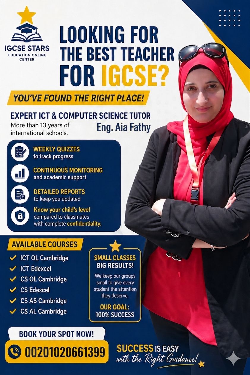 IGCSE Stars Facebook ad: IGCSE STARS ELITE TEAM!