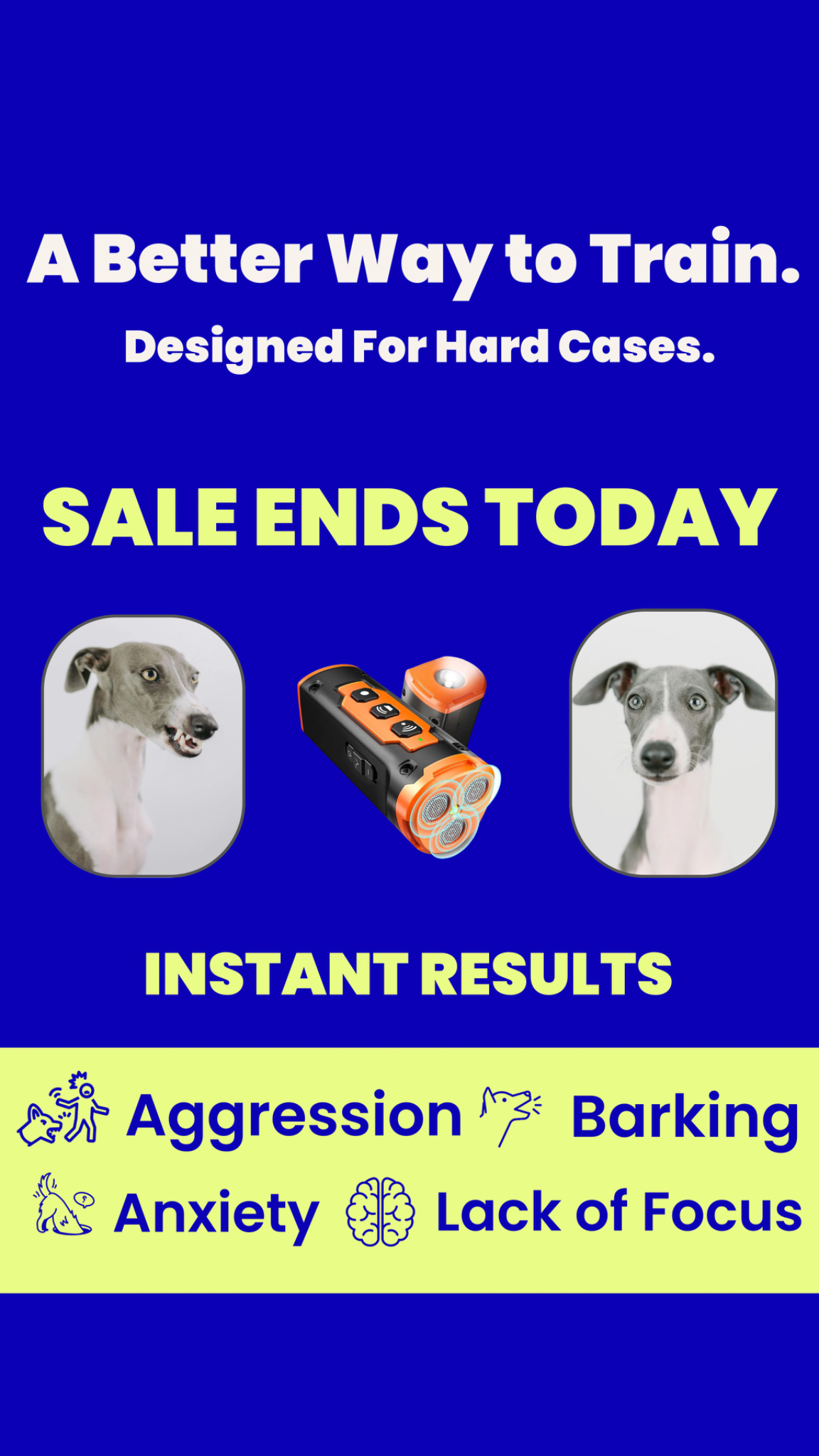 Calm K9 Facebook ad
