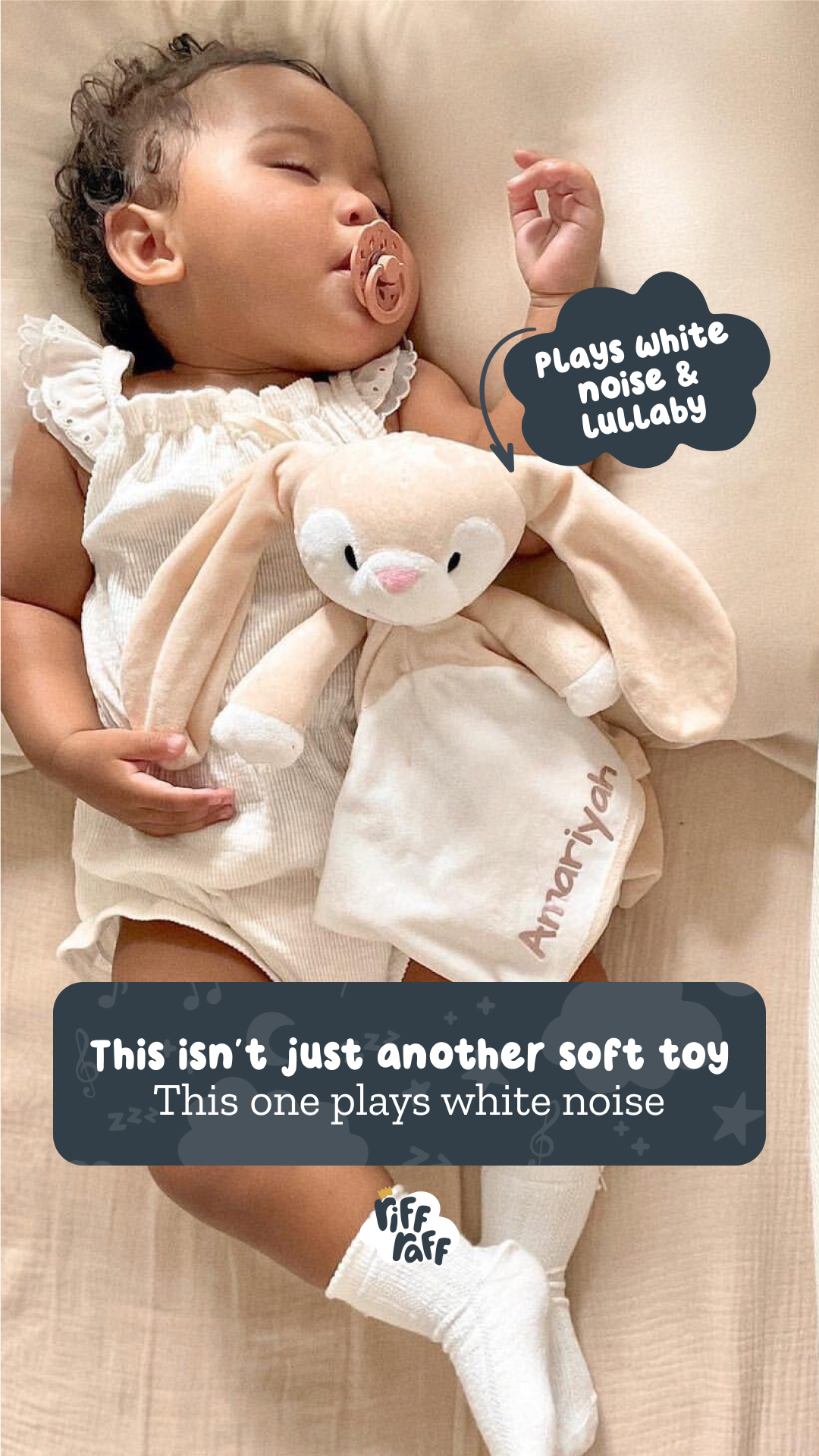 RIFF RAFF SLEEP TOYS Facebook ad