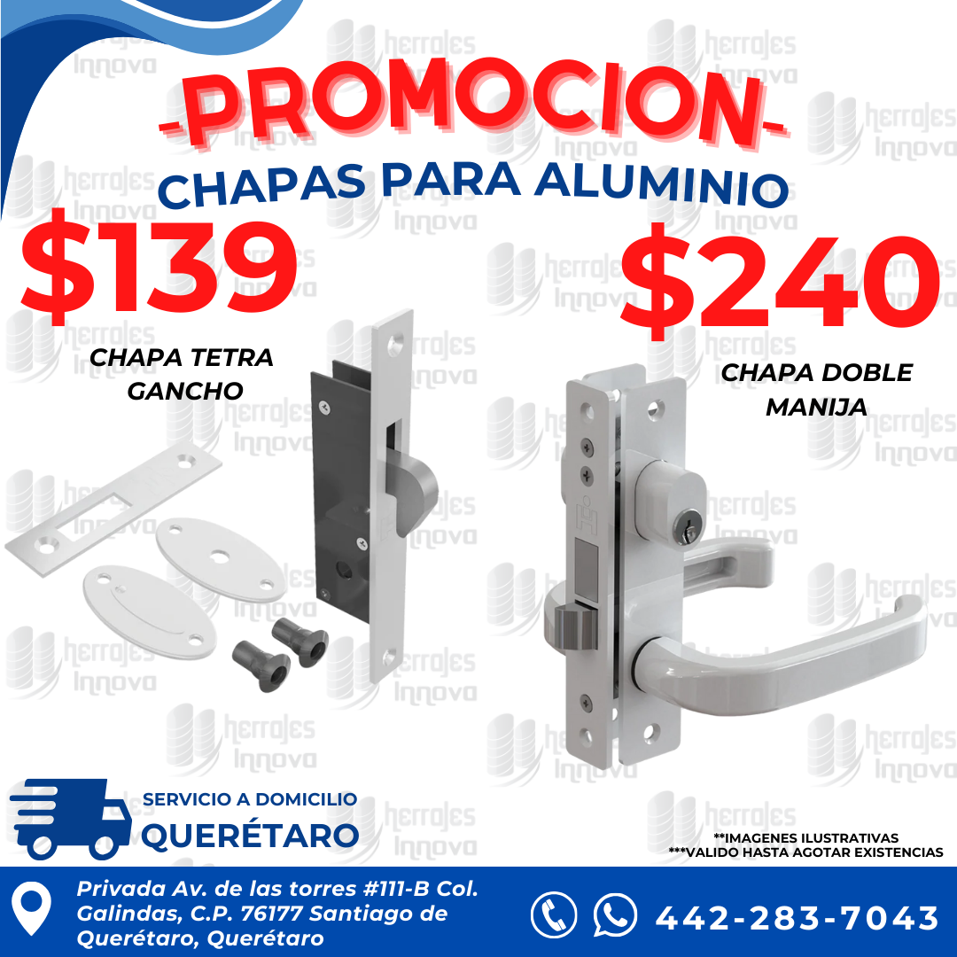 Herrajes Innova Facebook ad: Deja de gastar de mas en tus insumos…