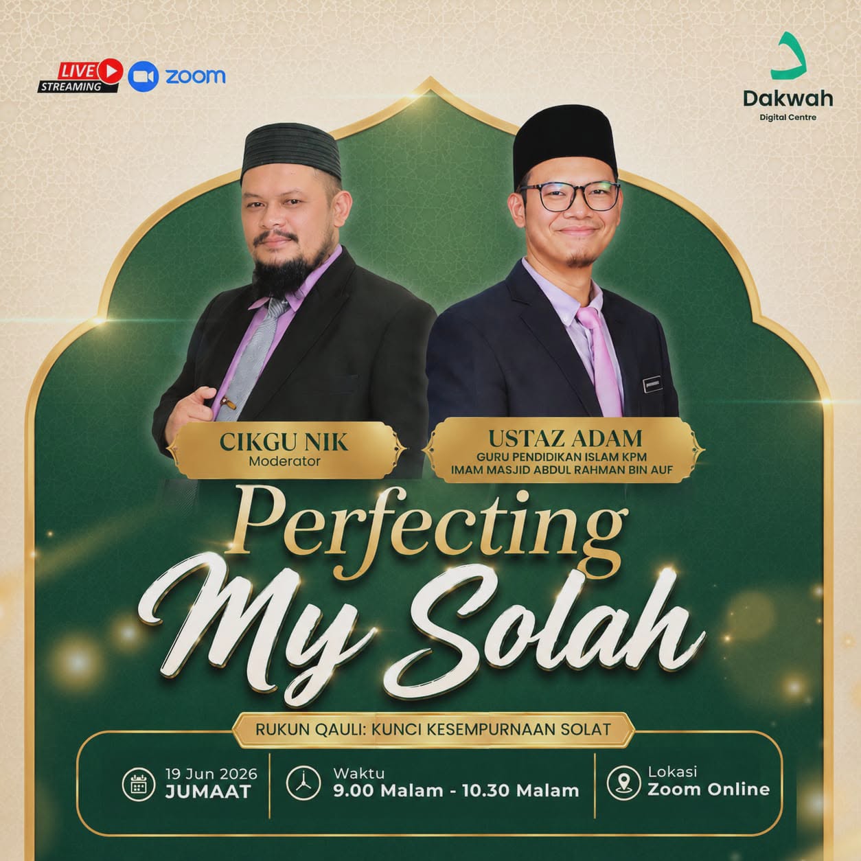 Dakwah Digital Centre Facebook ad: Solat setiap hari, tetapi adakah bacaan kita sudah…