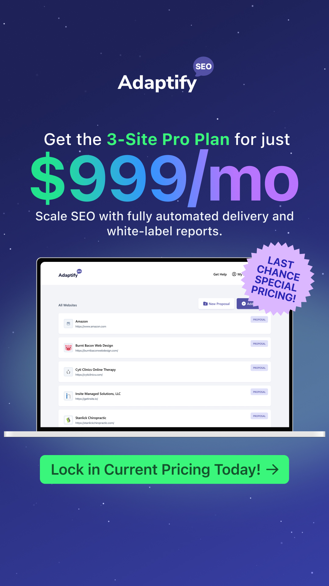 Adaptify Facebook ad