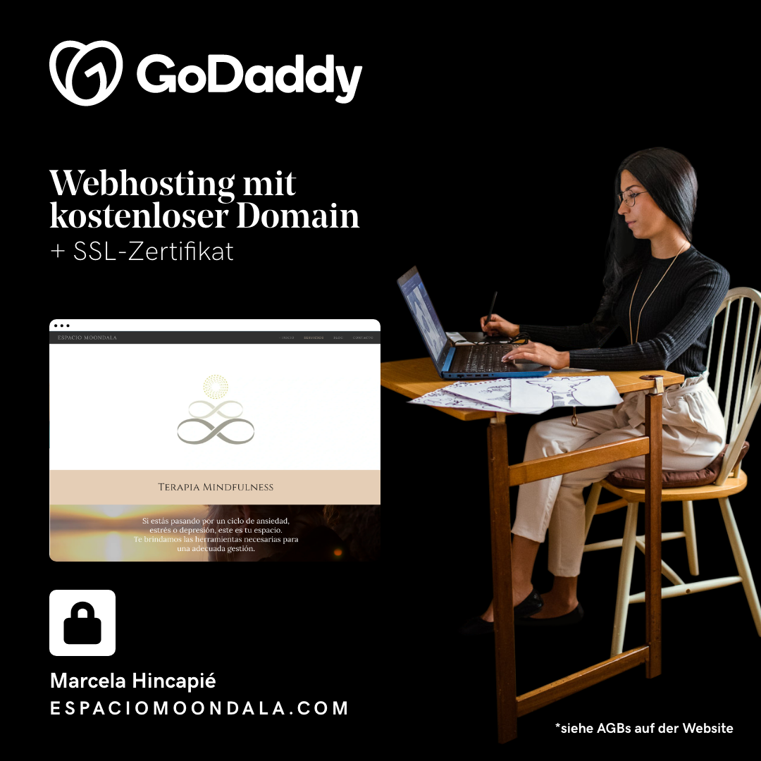 GoDaddy Deutschland Facebook ad