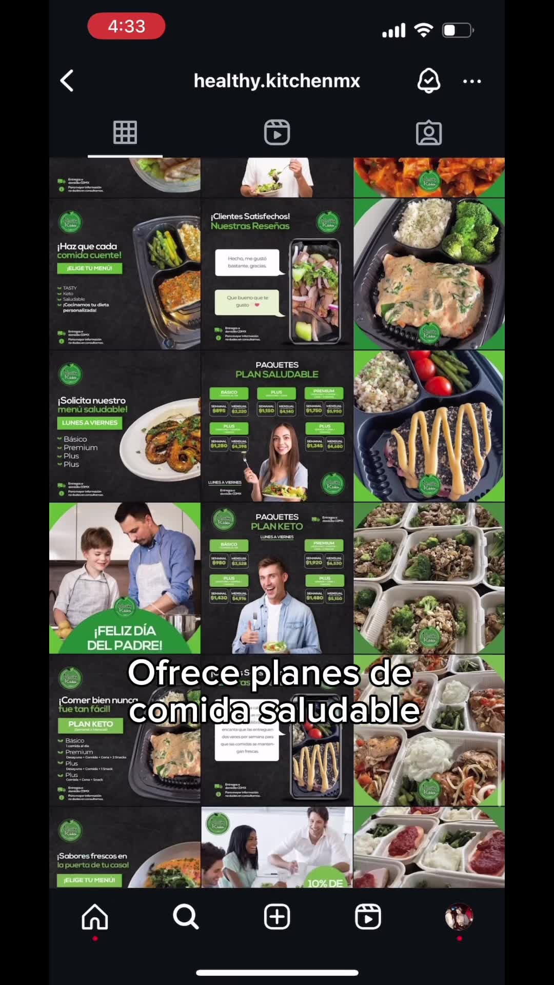 Healthy Kitchen Mx Facebook ad: ¡Pide ahora!