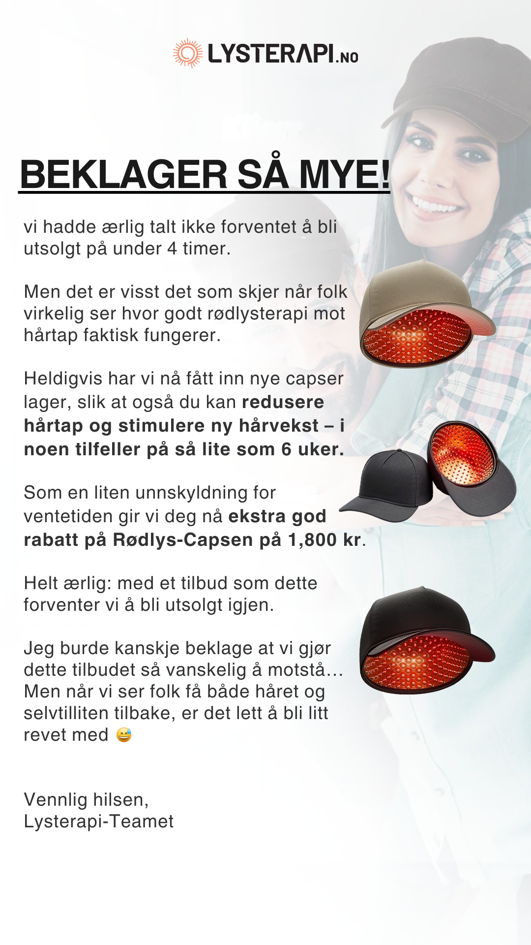 Lysterapi.no Facebook ad