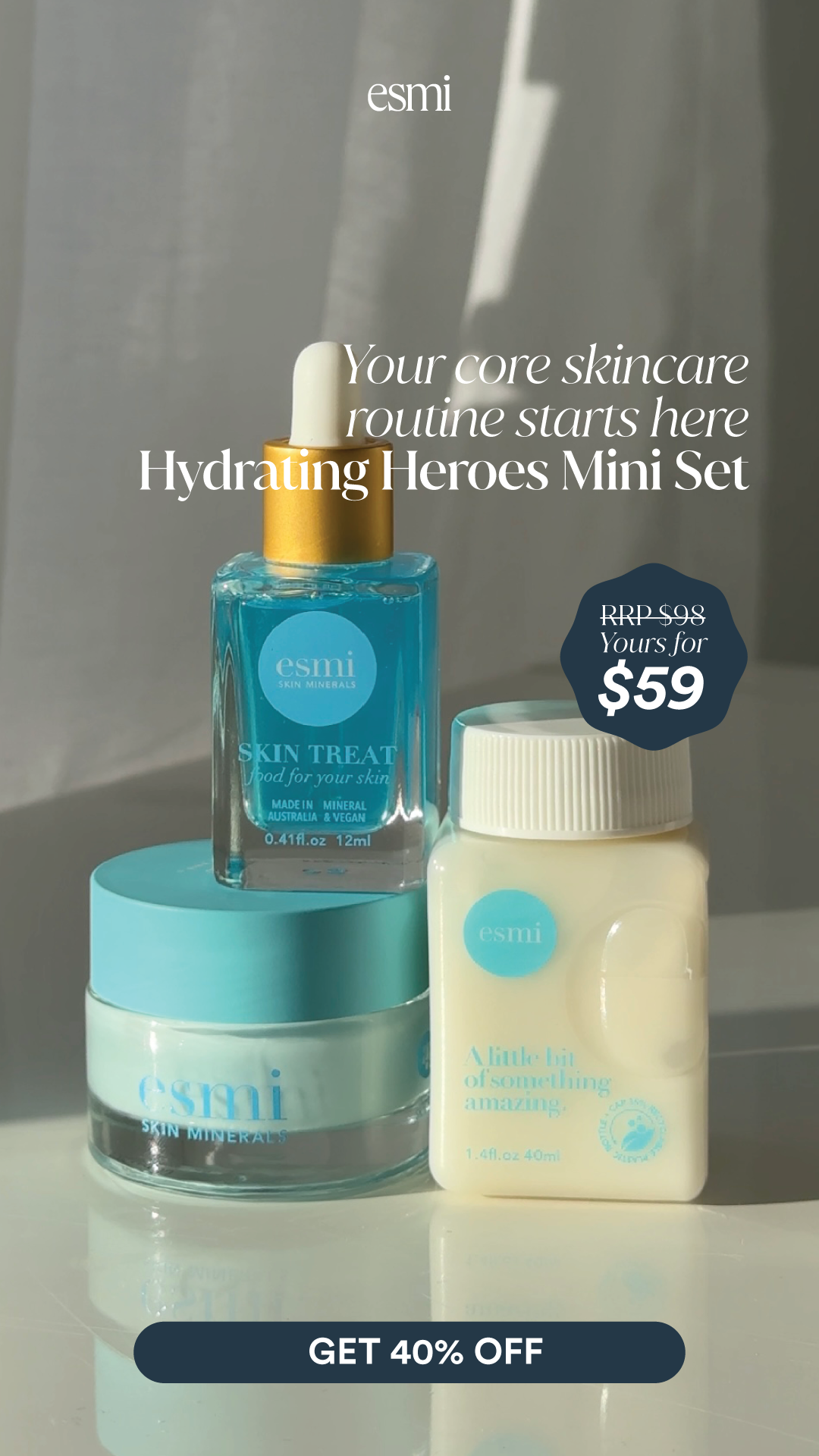esmi Skin Minerals Facebook ad