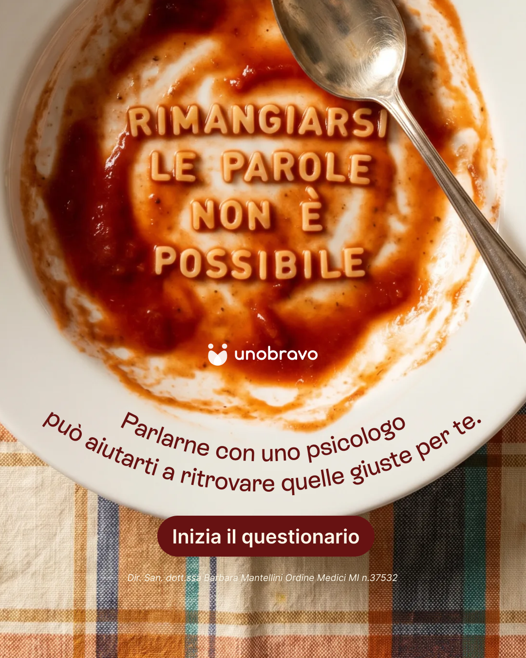Unobravo Facebook ad