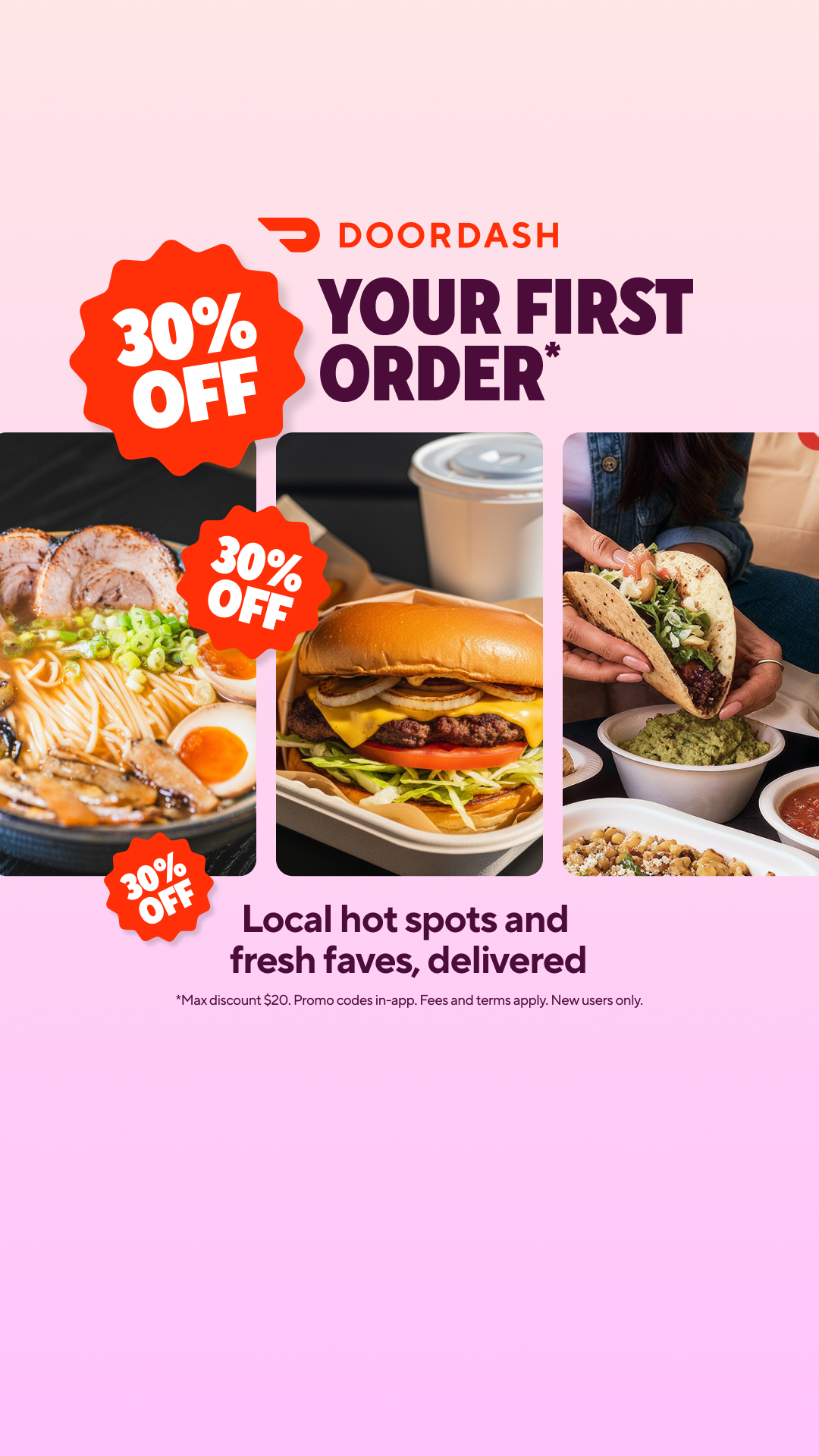 DoorDash Australia Facebook ad