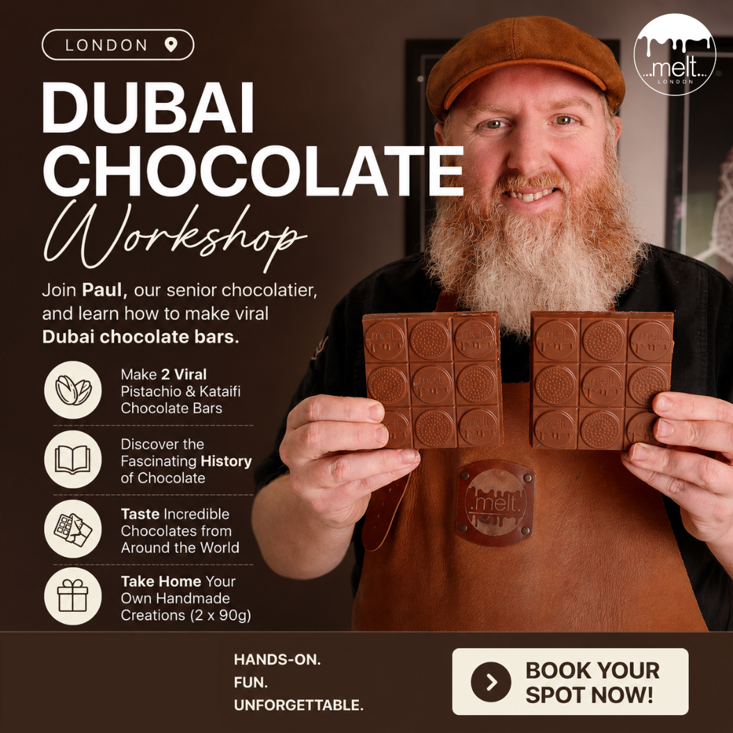 Melt Chocolates Facebook ad from Jul 8, 2026