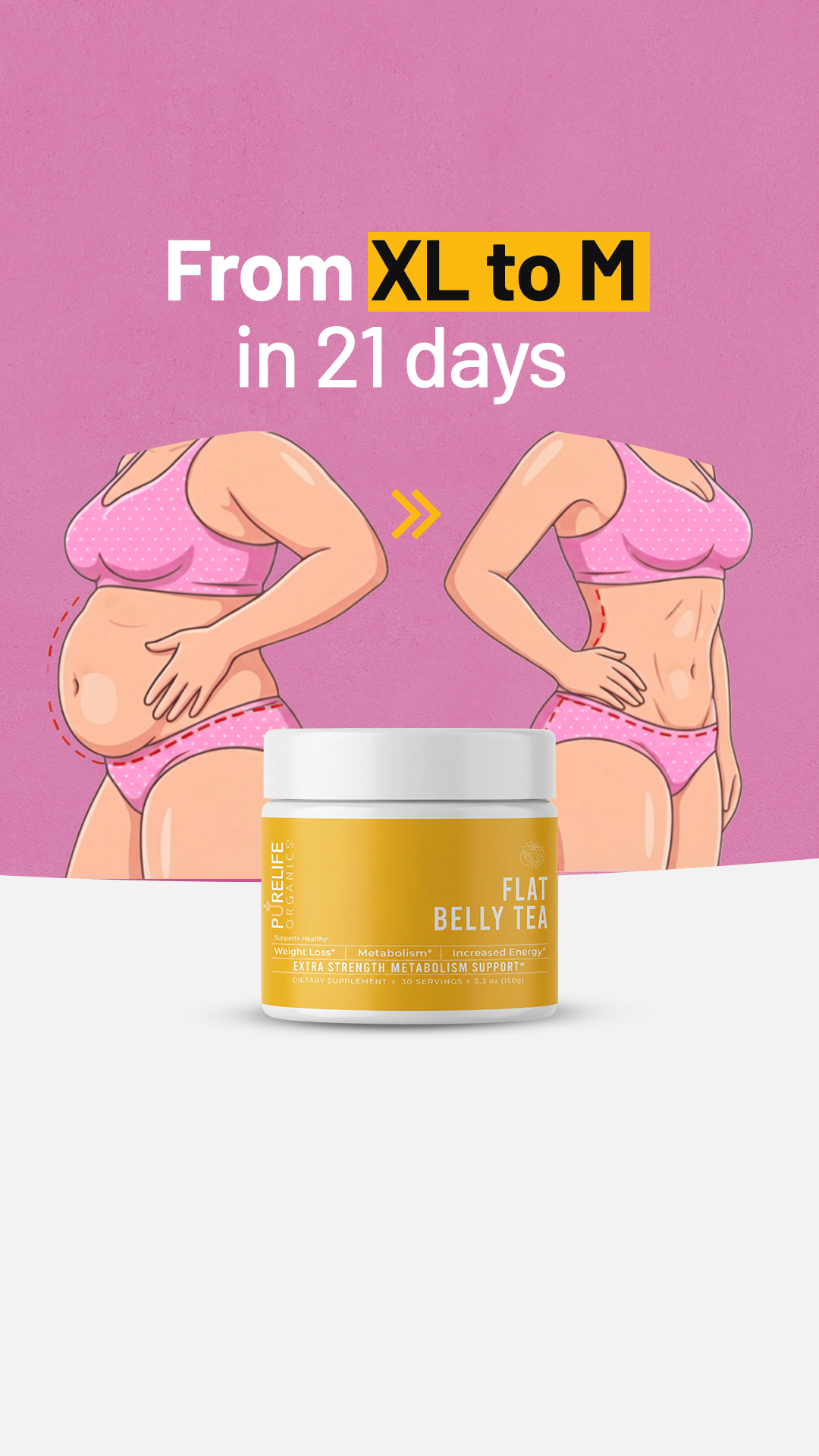 PureLife Organics Facebook ad from Jan 31, 2026