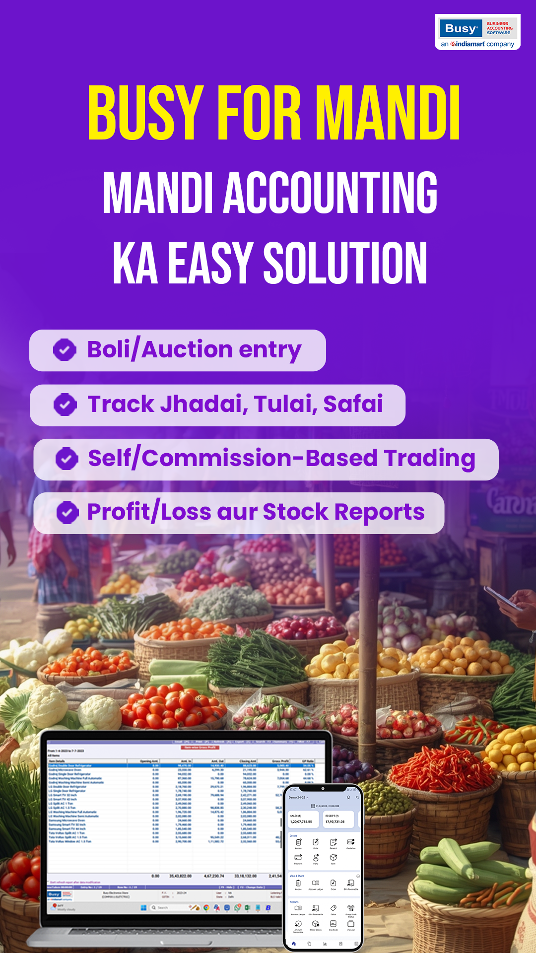 Busy Accounting Software Facebook ad