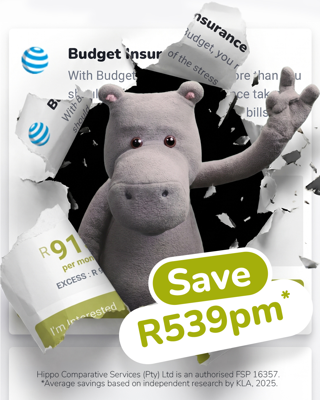 Hippo.co.za Facebook ad
