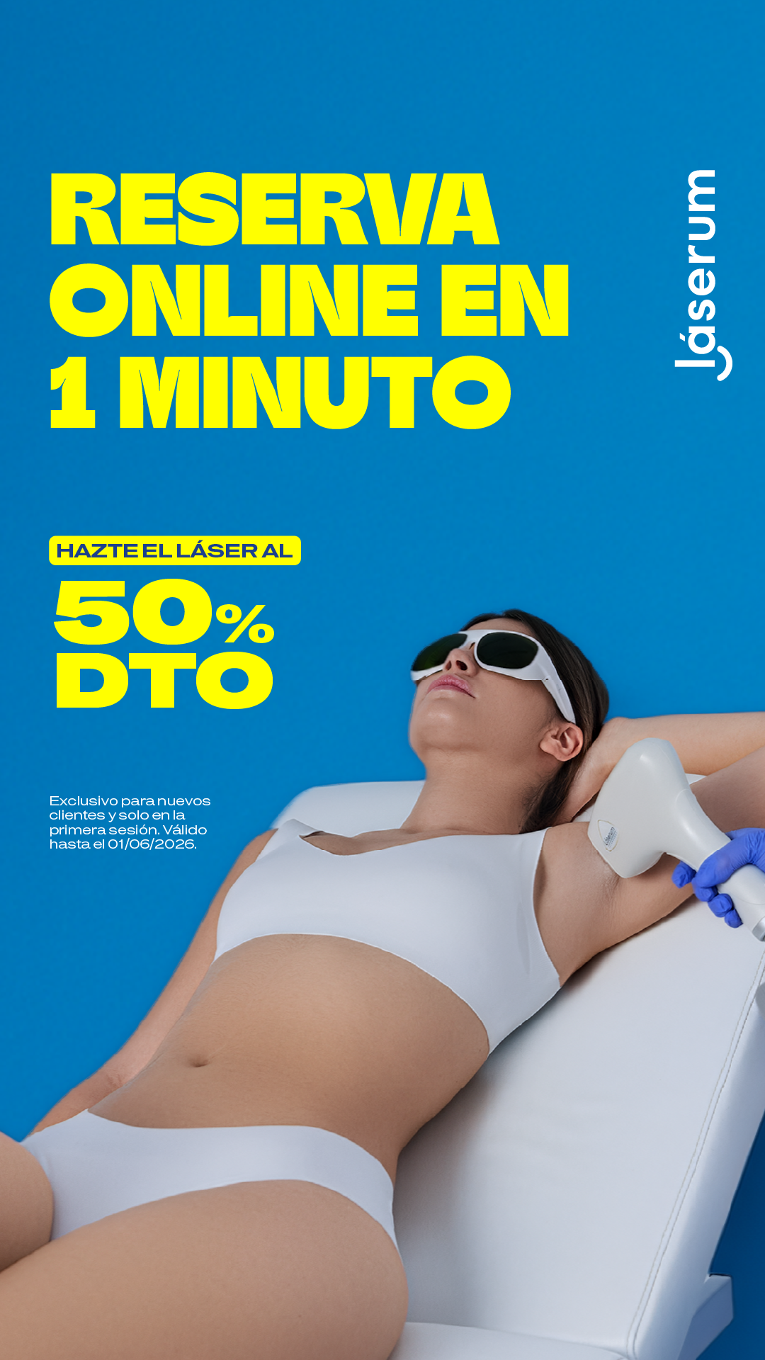 Láserum Facebook ad