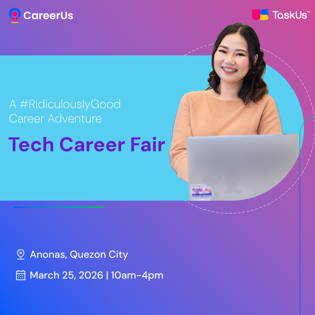 TaskUs Facebook ad