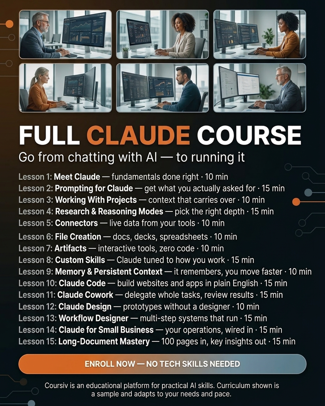 Coursiv Facebook ad