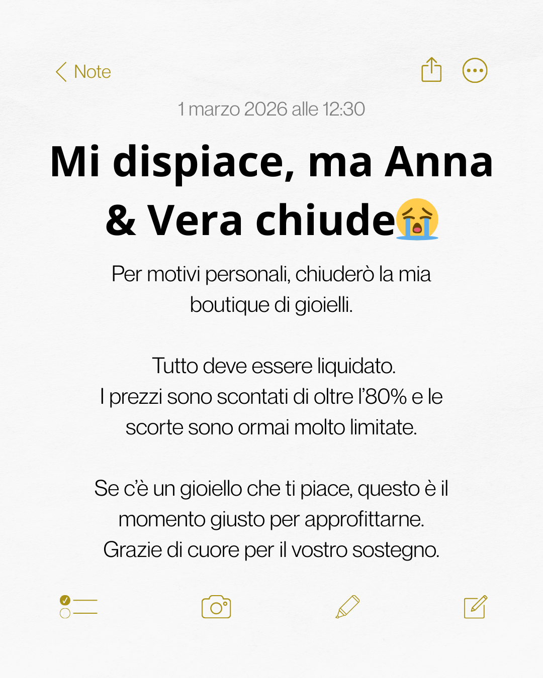 Anna Vera Facebook ad