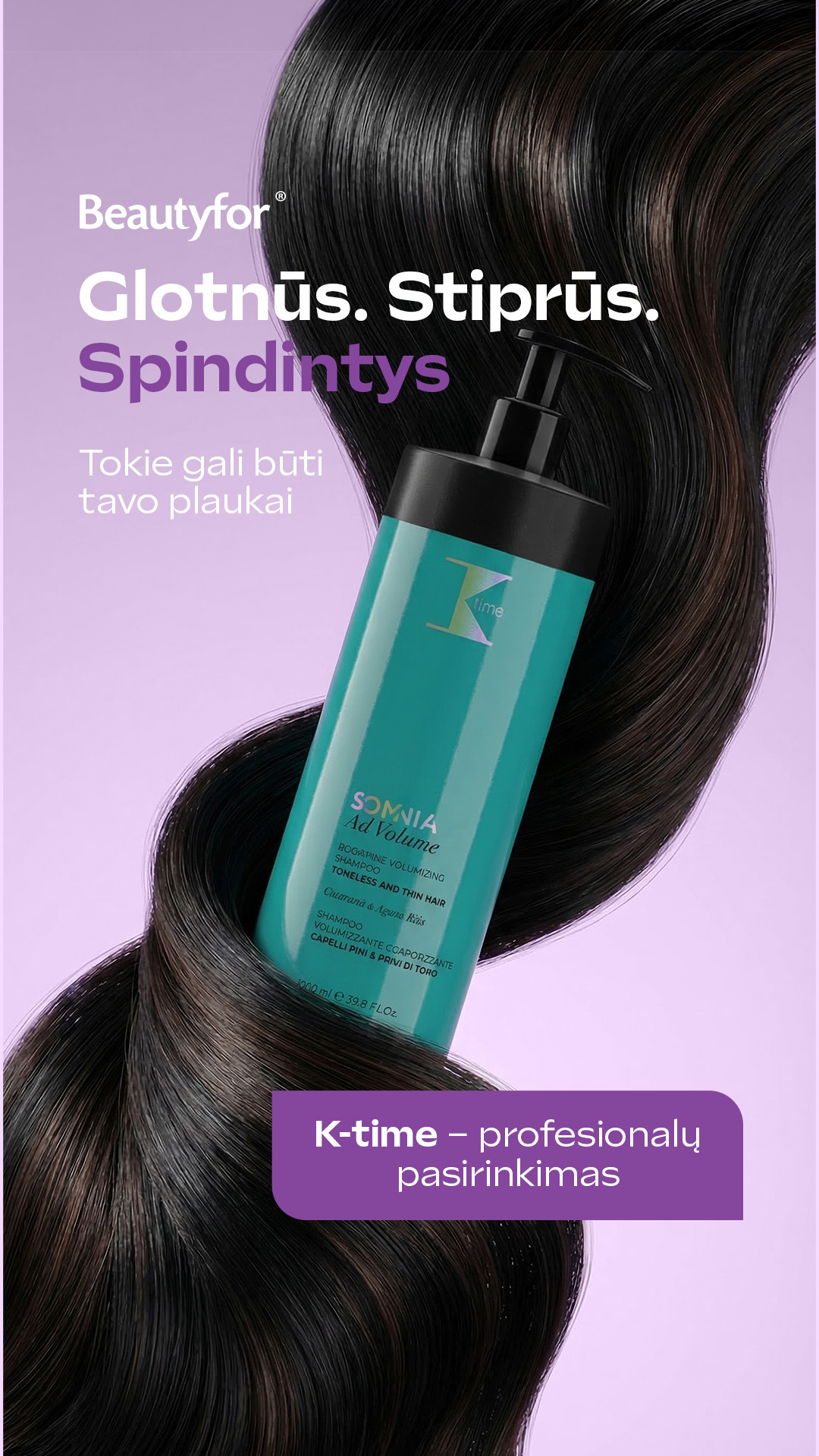 Beautyfor LT Facebook ad