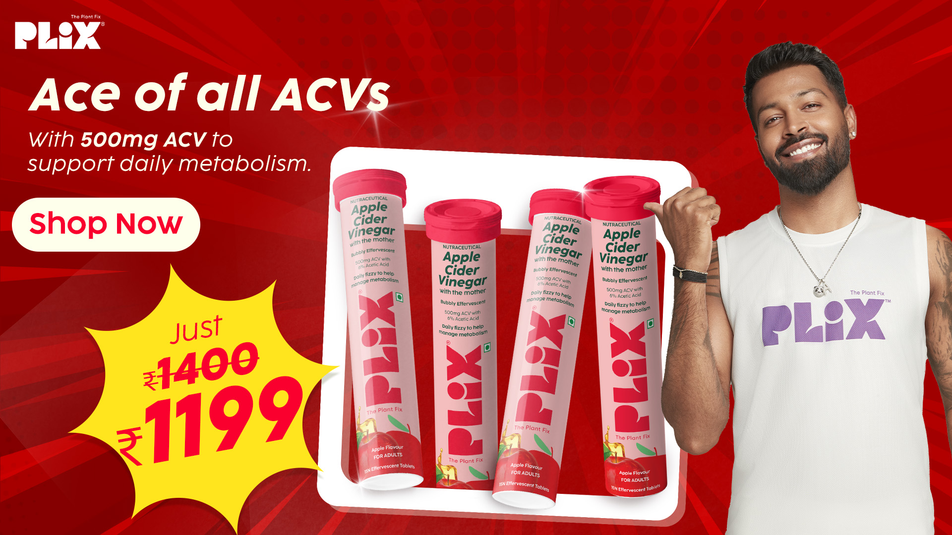 Hardik Pandya Facebook ad
