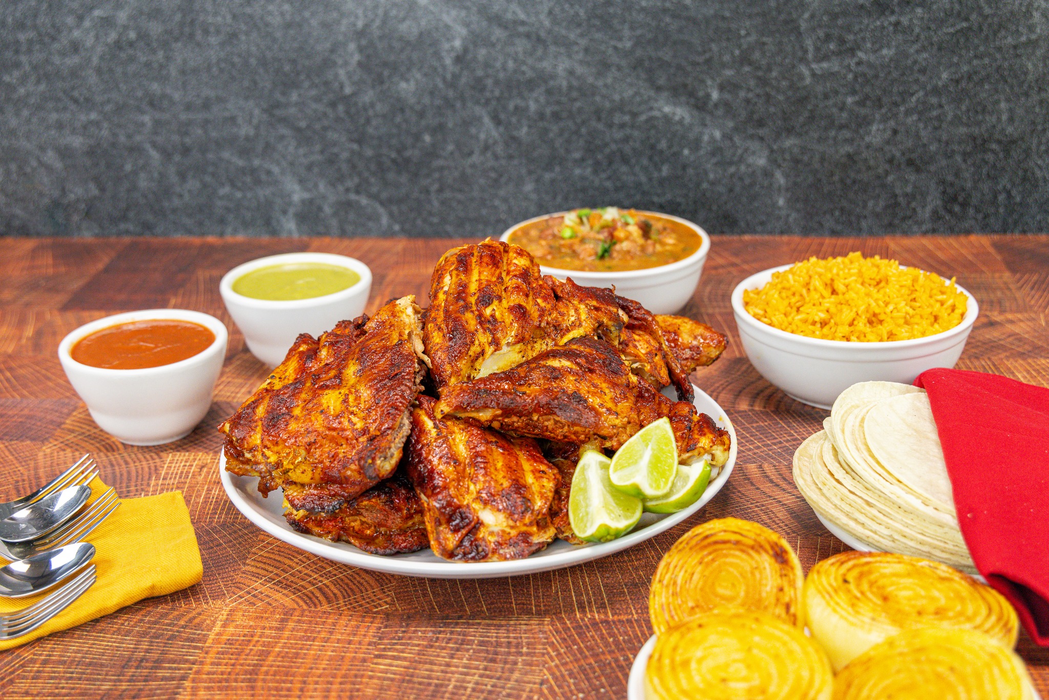 Pollo Regio Facebook ad: You drool, you buy!