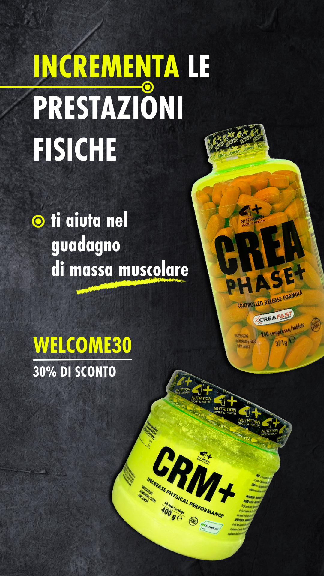 4+ NUTRITION Facebook ad