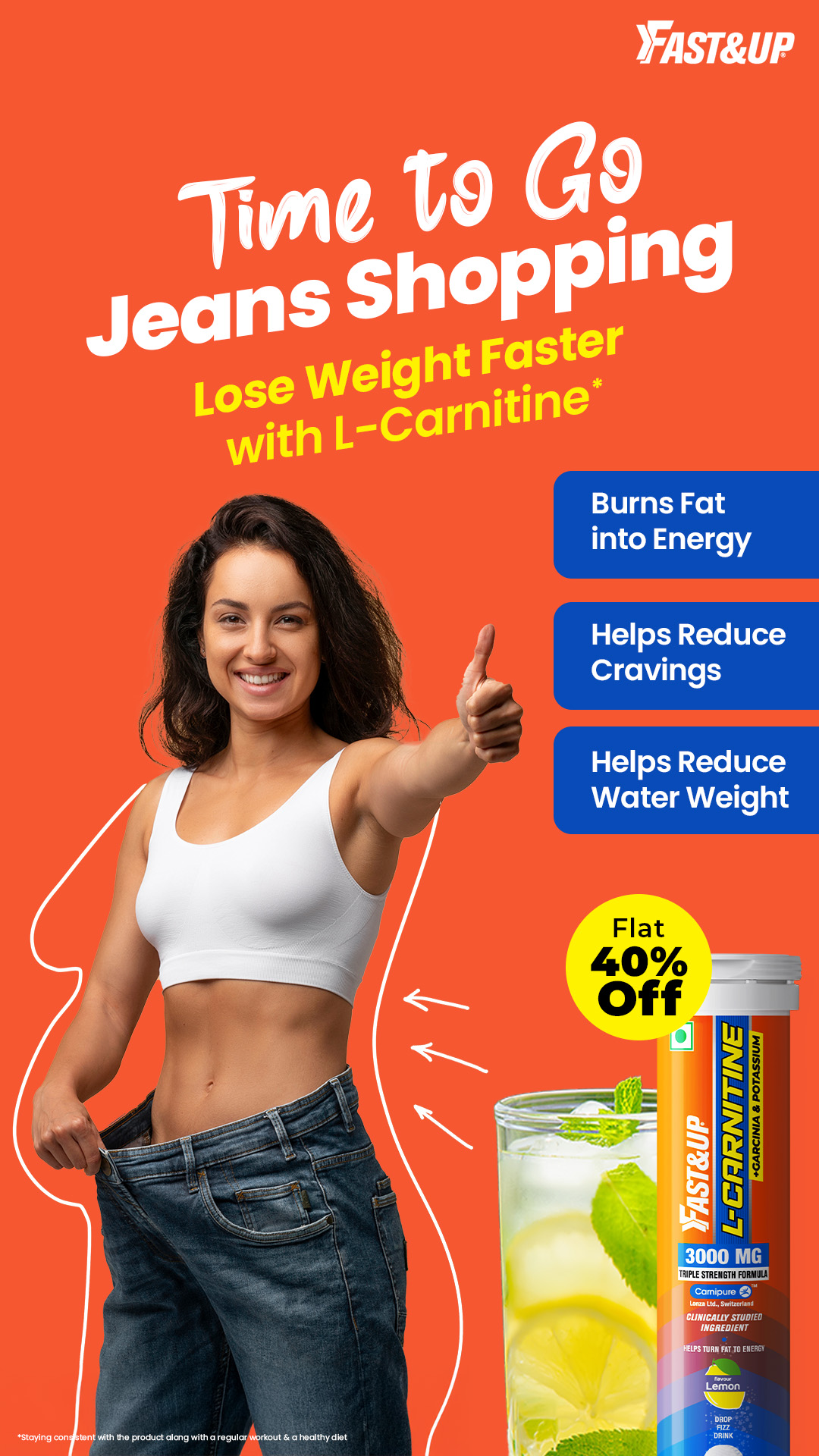 Fast&Up India Facebook ad