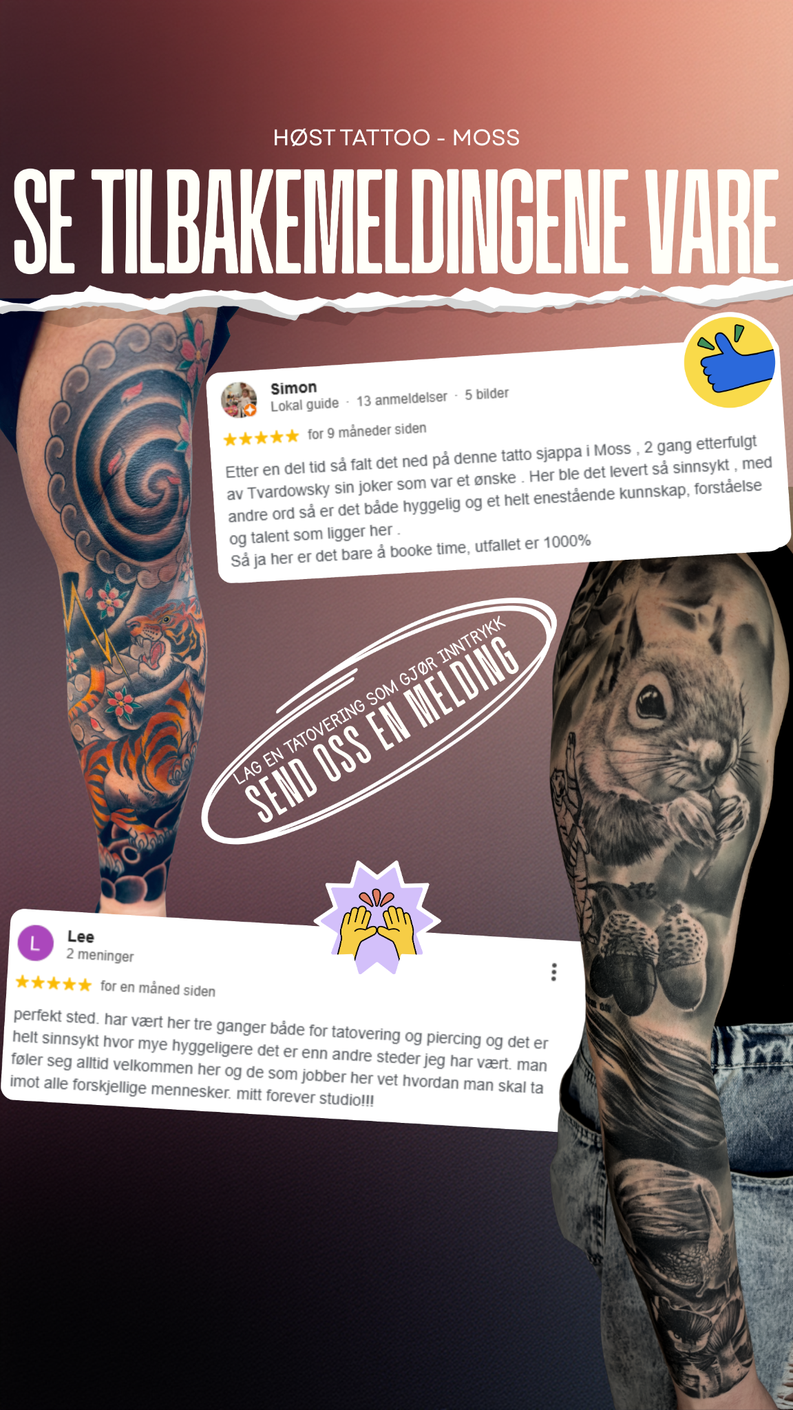 Høst Tattoo Moss Facebook ad