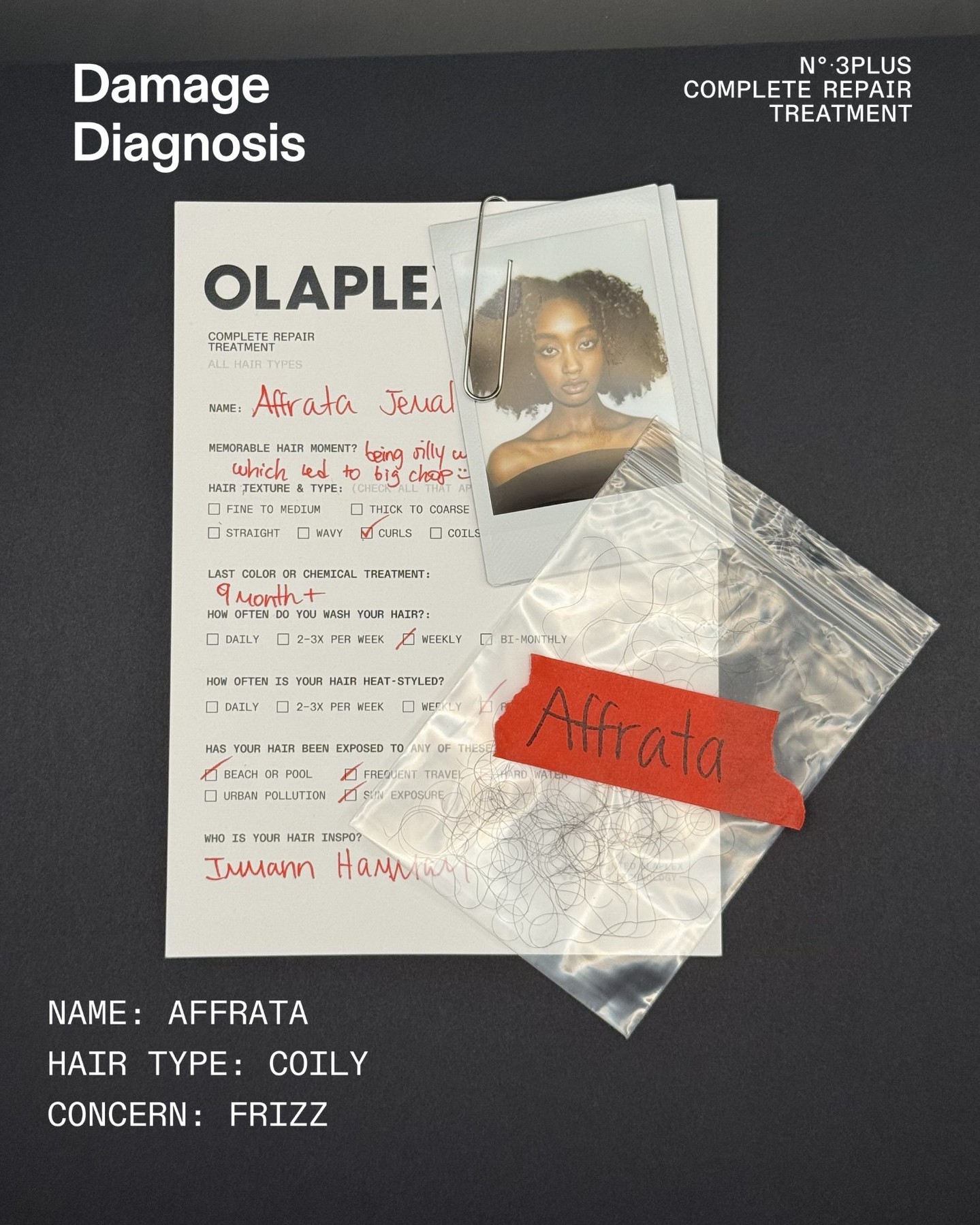 Olaplex Facebook ad