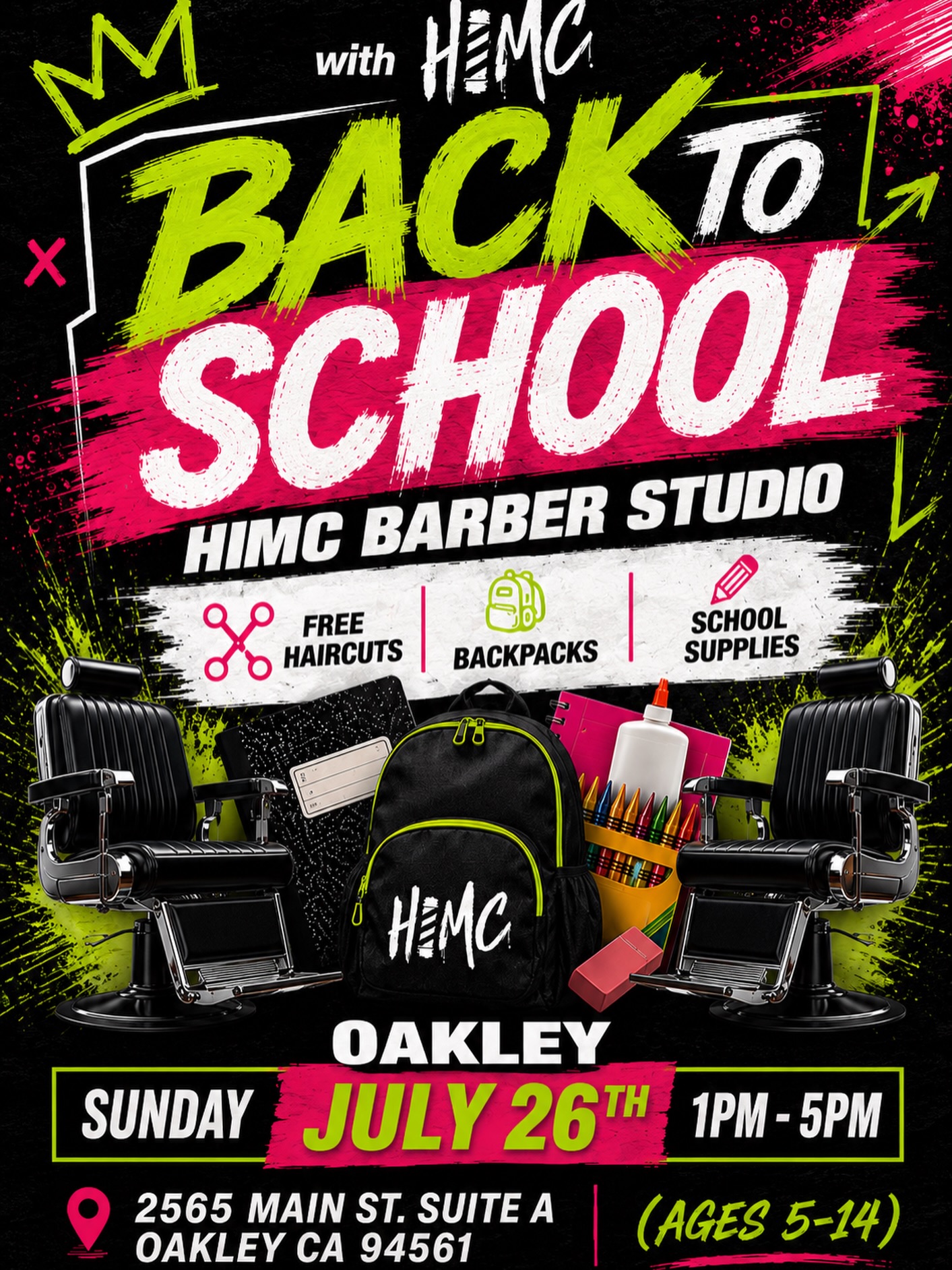 HIMC Barber Studio 19th st Facebook ad