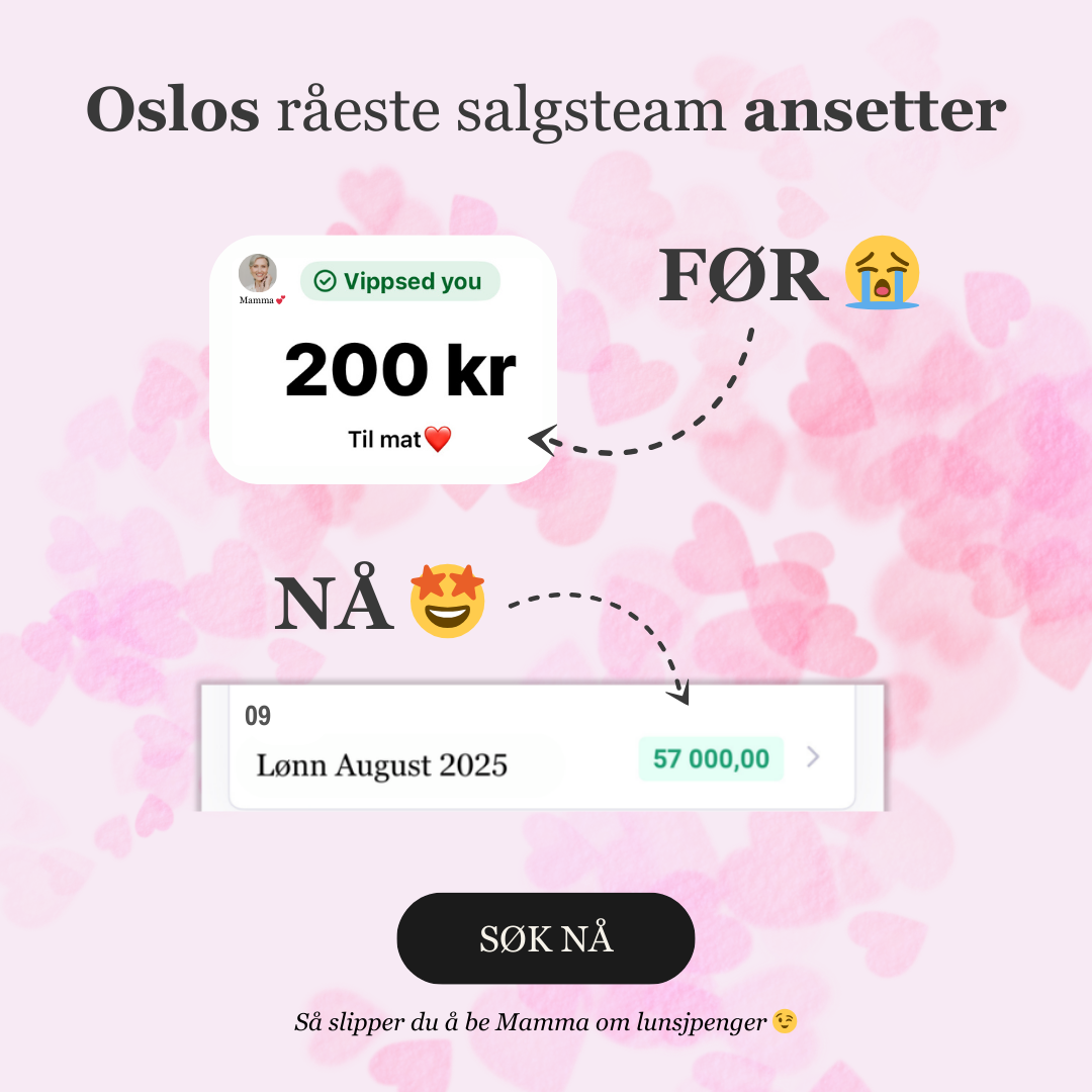 Ledig Stilling Norge Facebook ad: Klar for ny jobb?