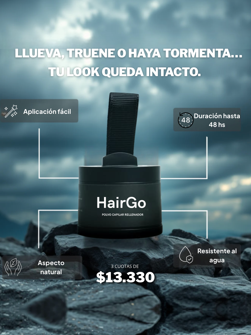 HairGo Argentina Facebook ad