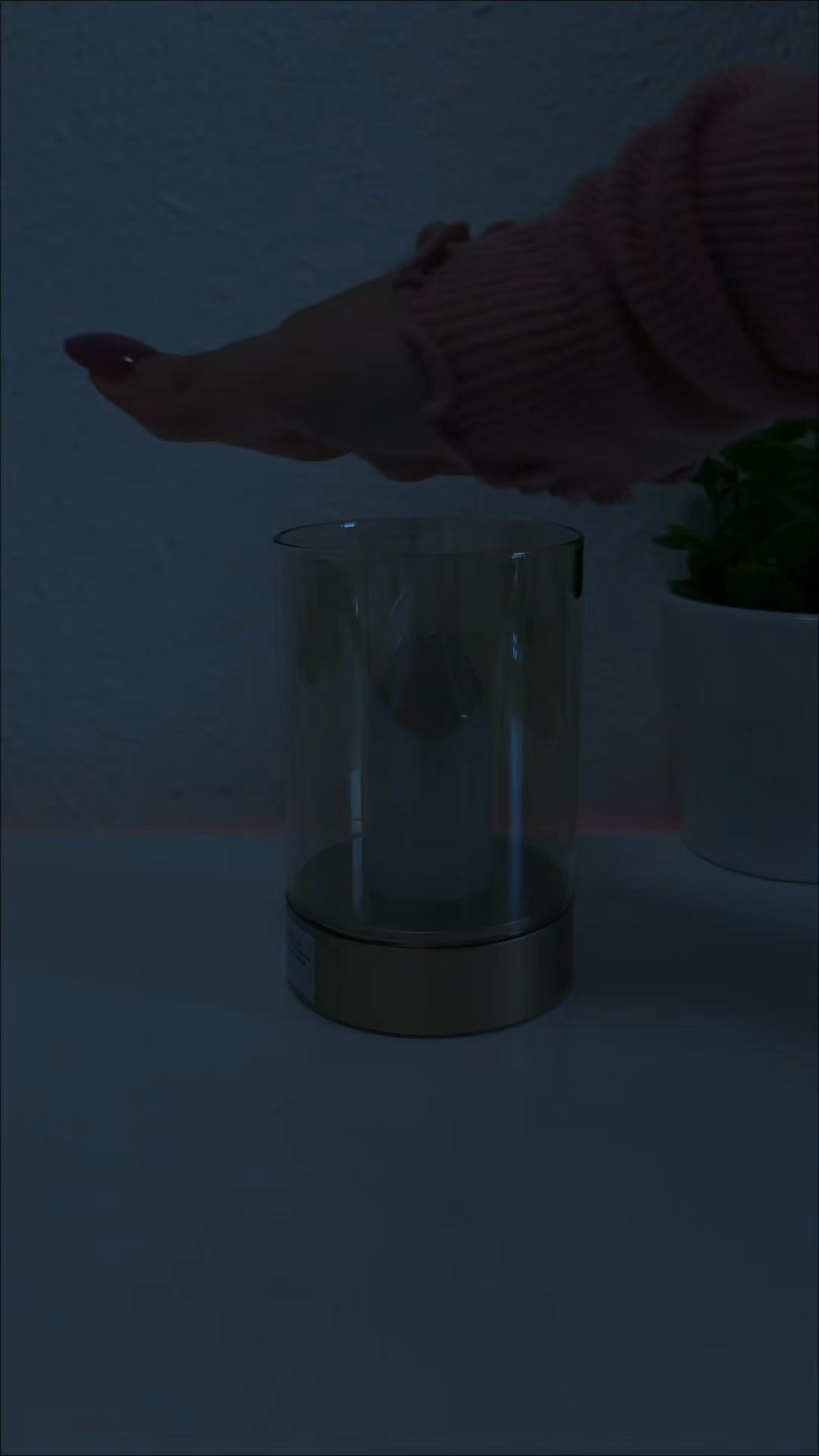 Shopee Facebook ad: Candle vibes without the fire This Rechargeable Smart…