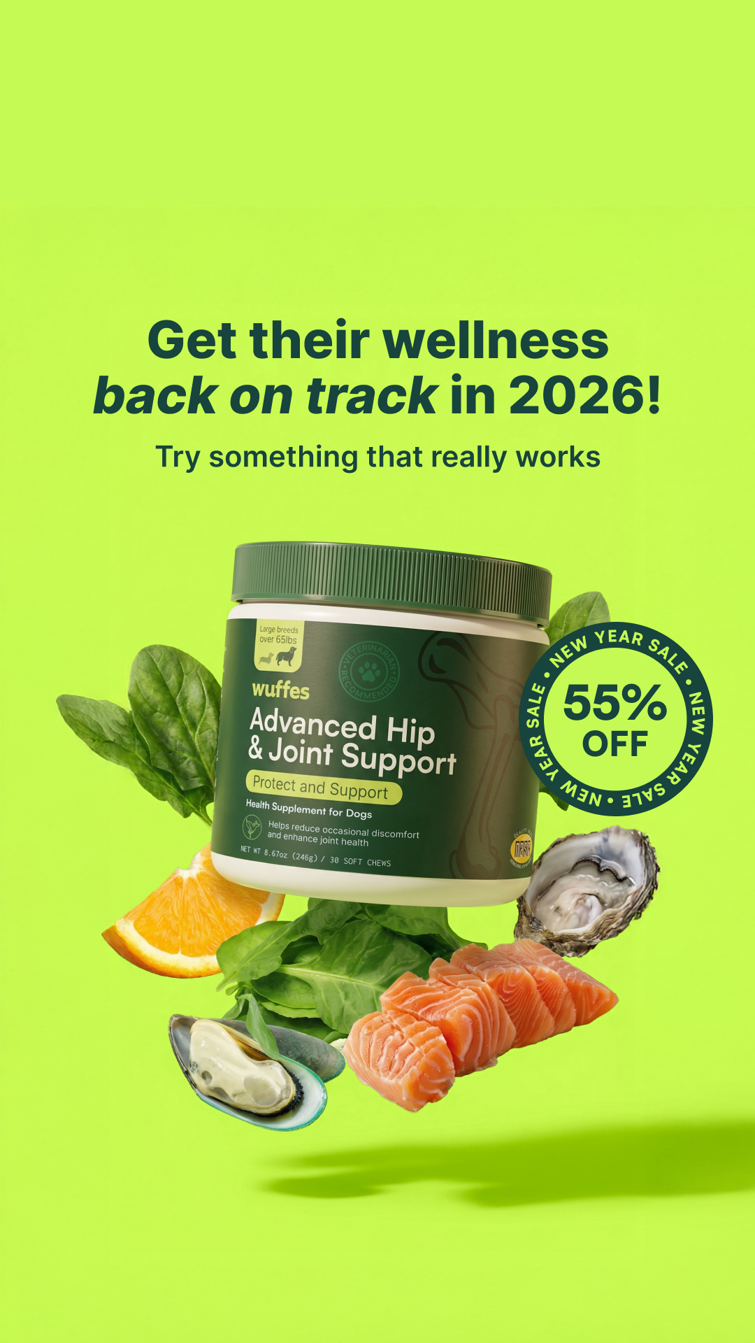Wuffes Facebook ad