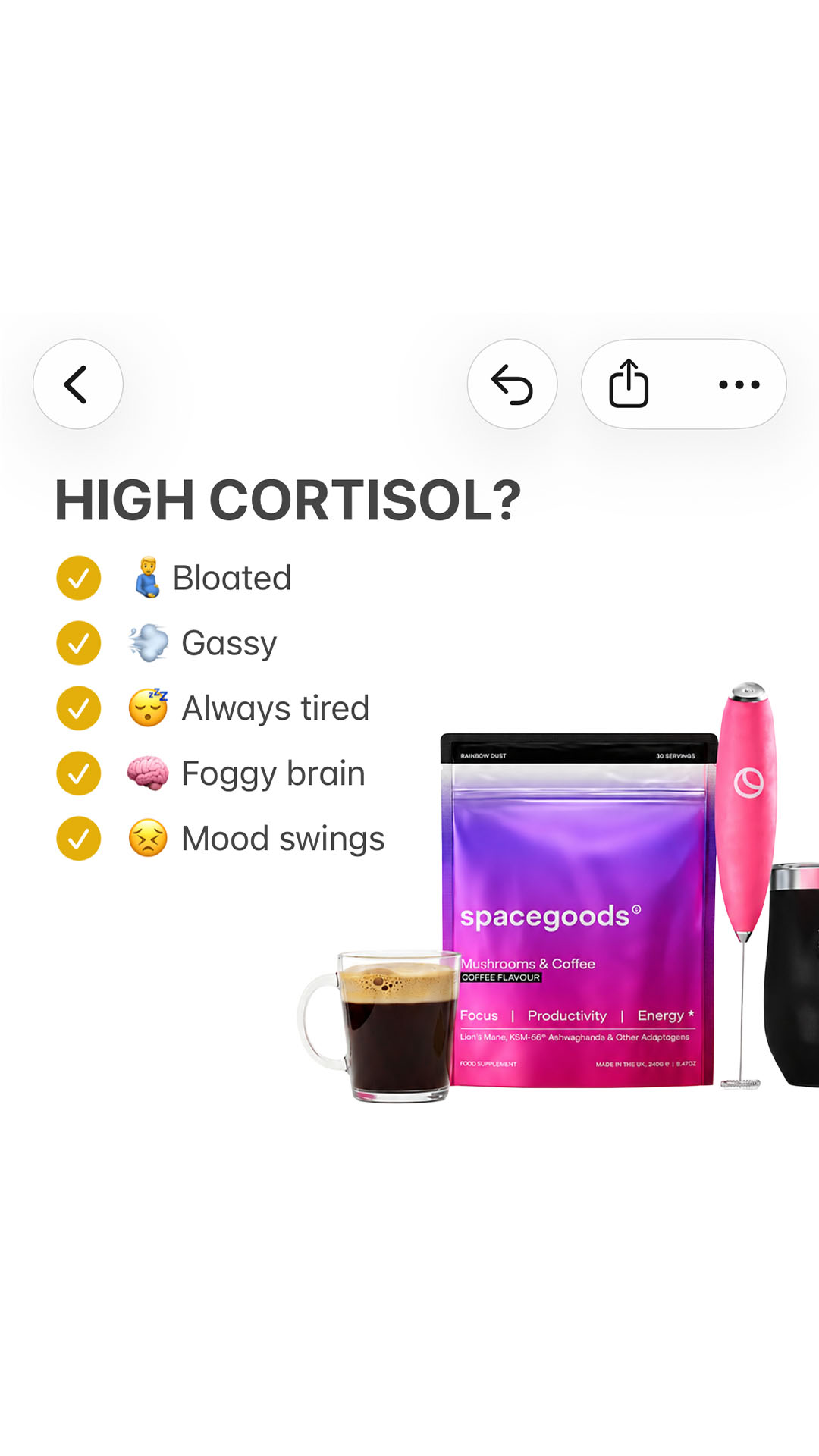 Spacegoods Facebook ad