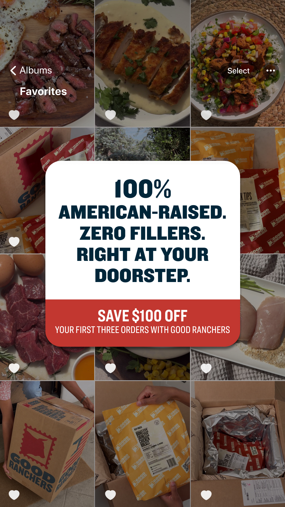 Good Ranchers Facebook ad