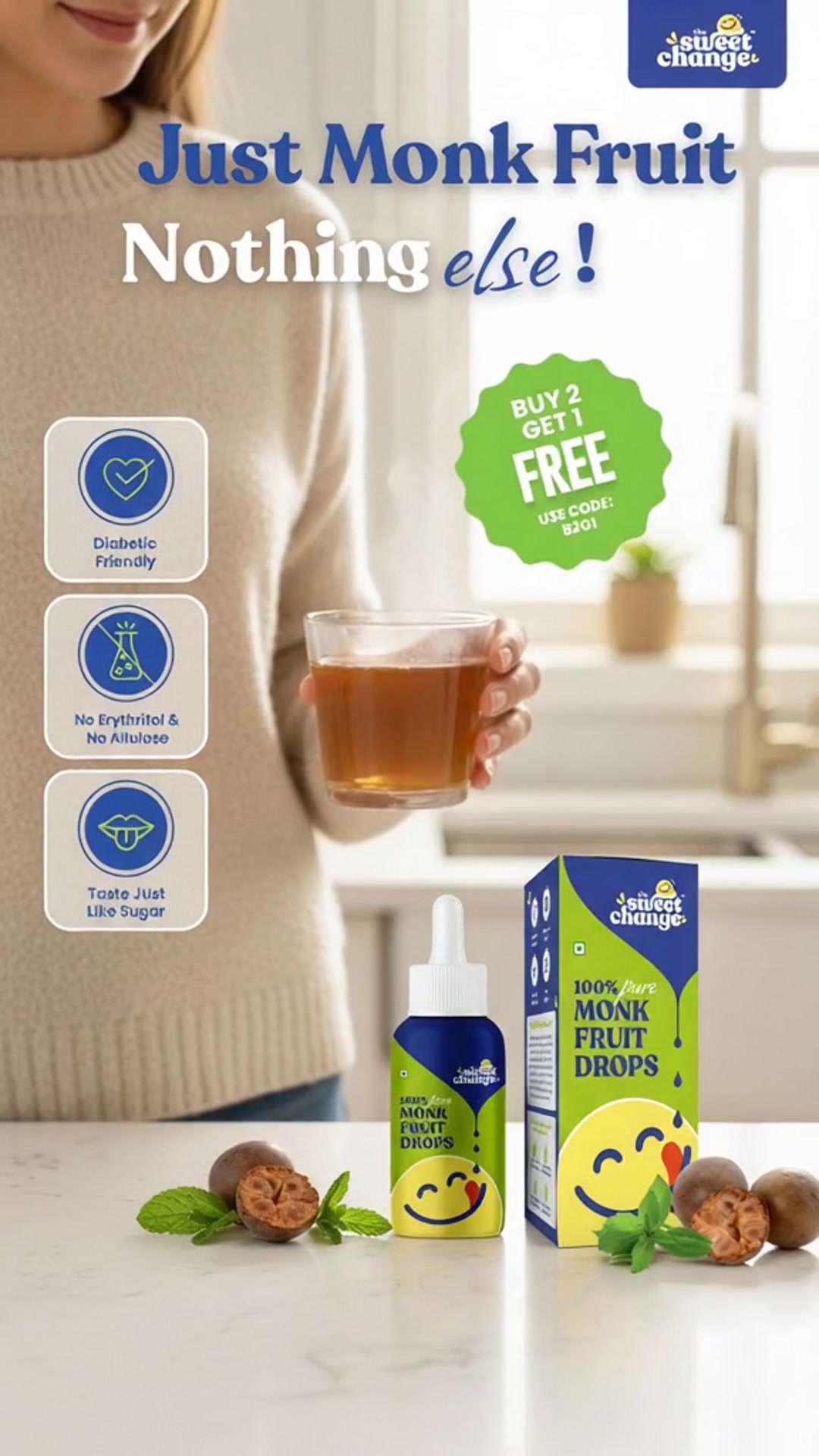 Thesweetchange Facebook ad