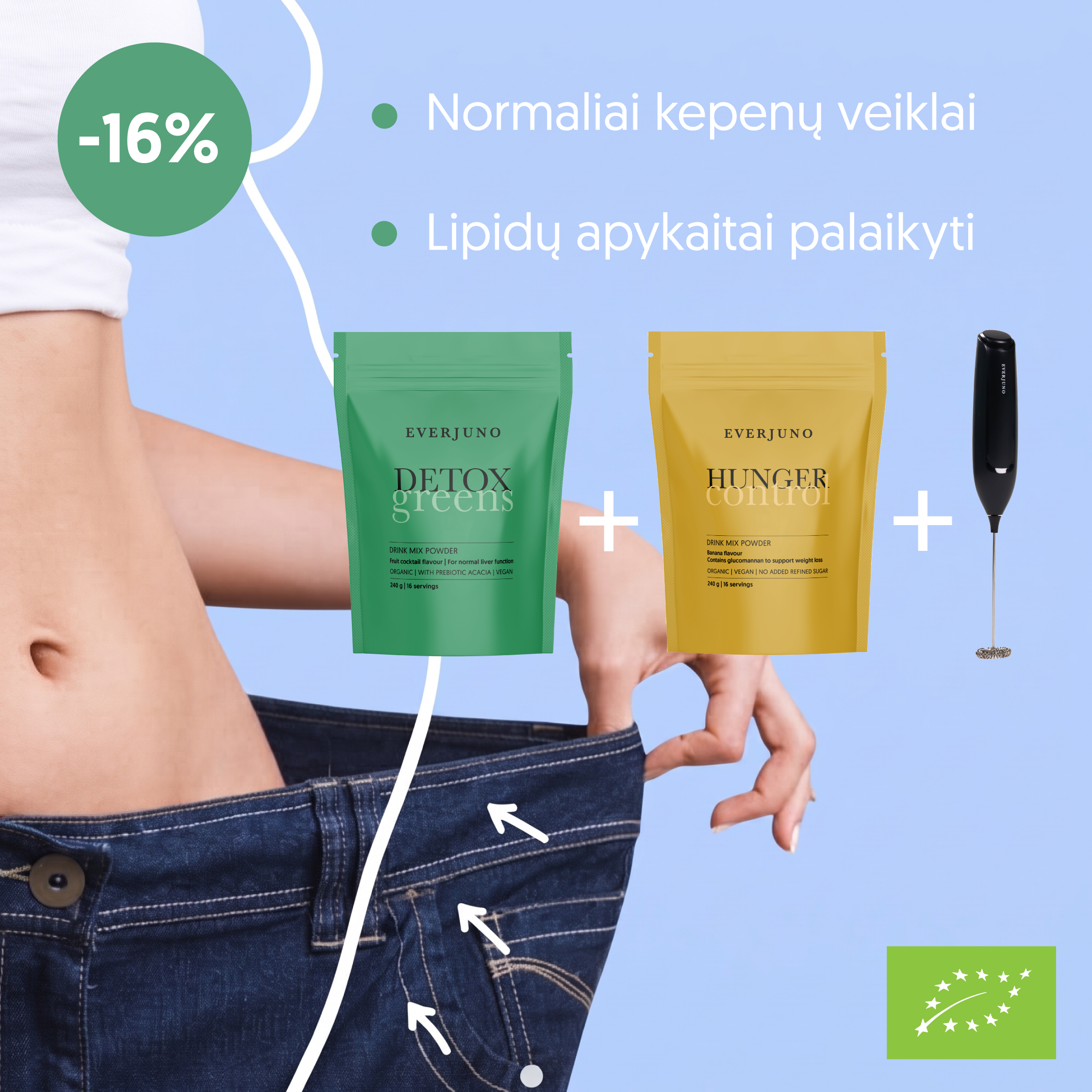 Everjuno.lt Facebook ad: Grįžk į rutiną su EVERJUNO