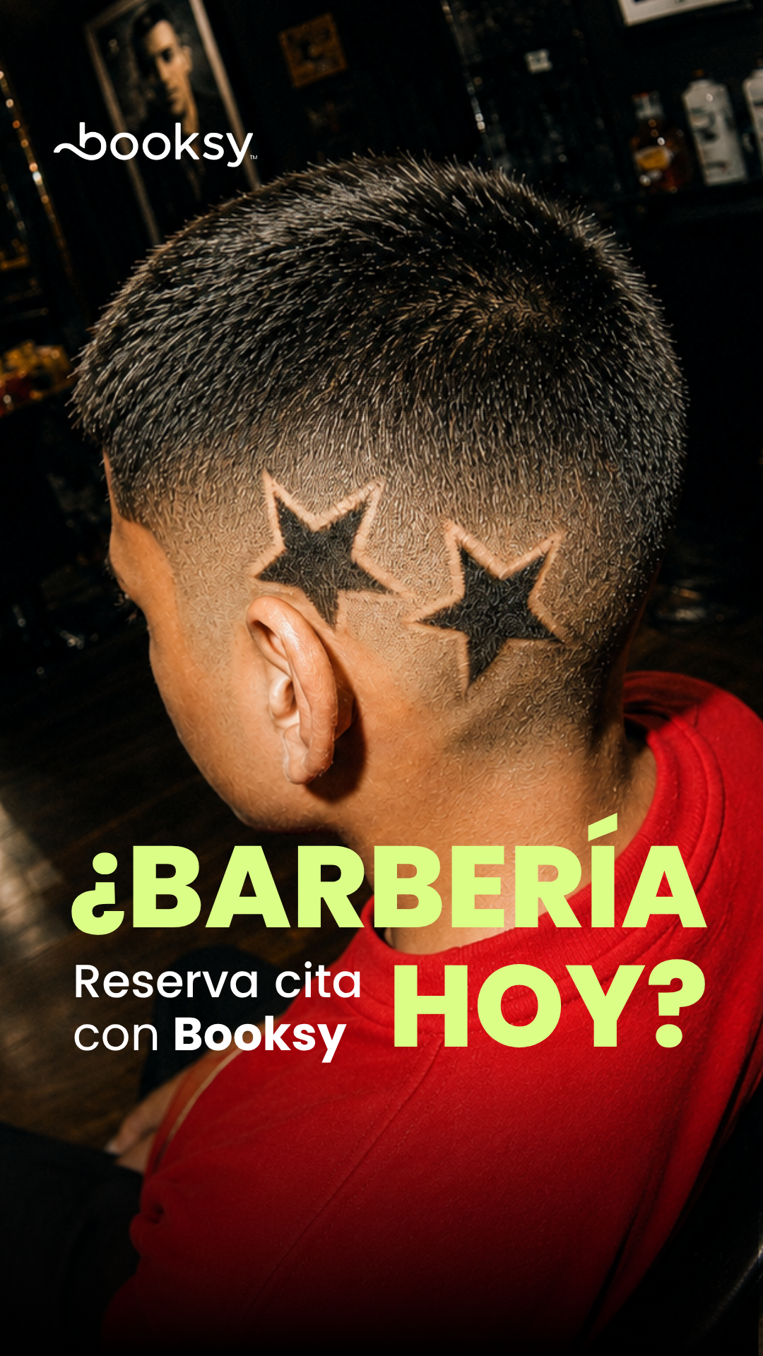 Booksy Spain Facebook ad
