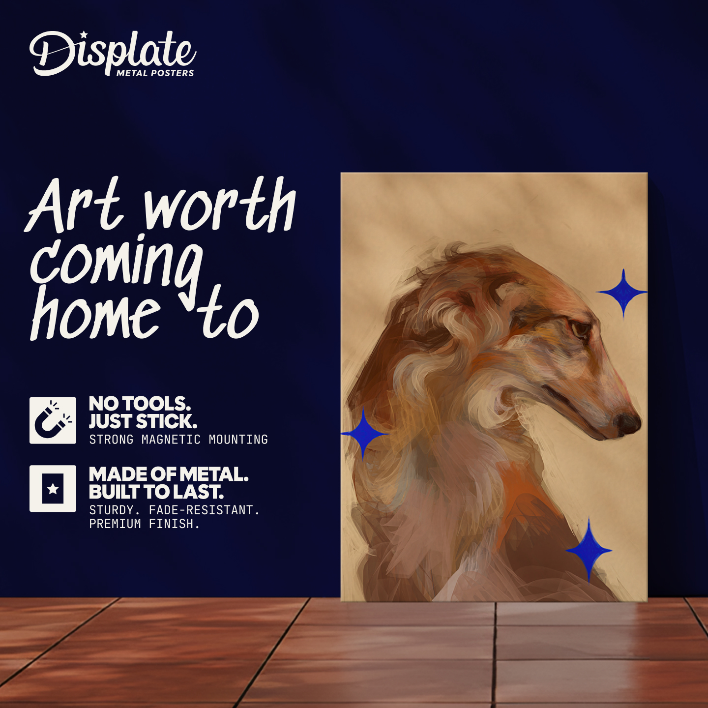 Displate Facebook ad
