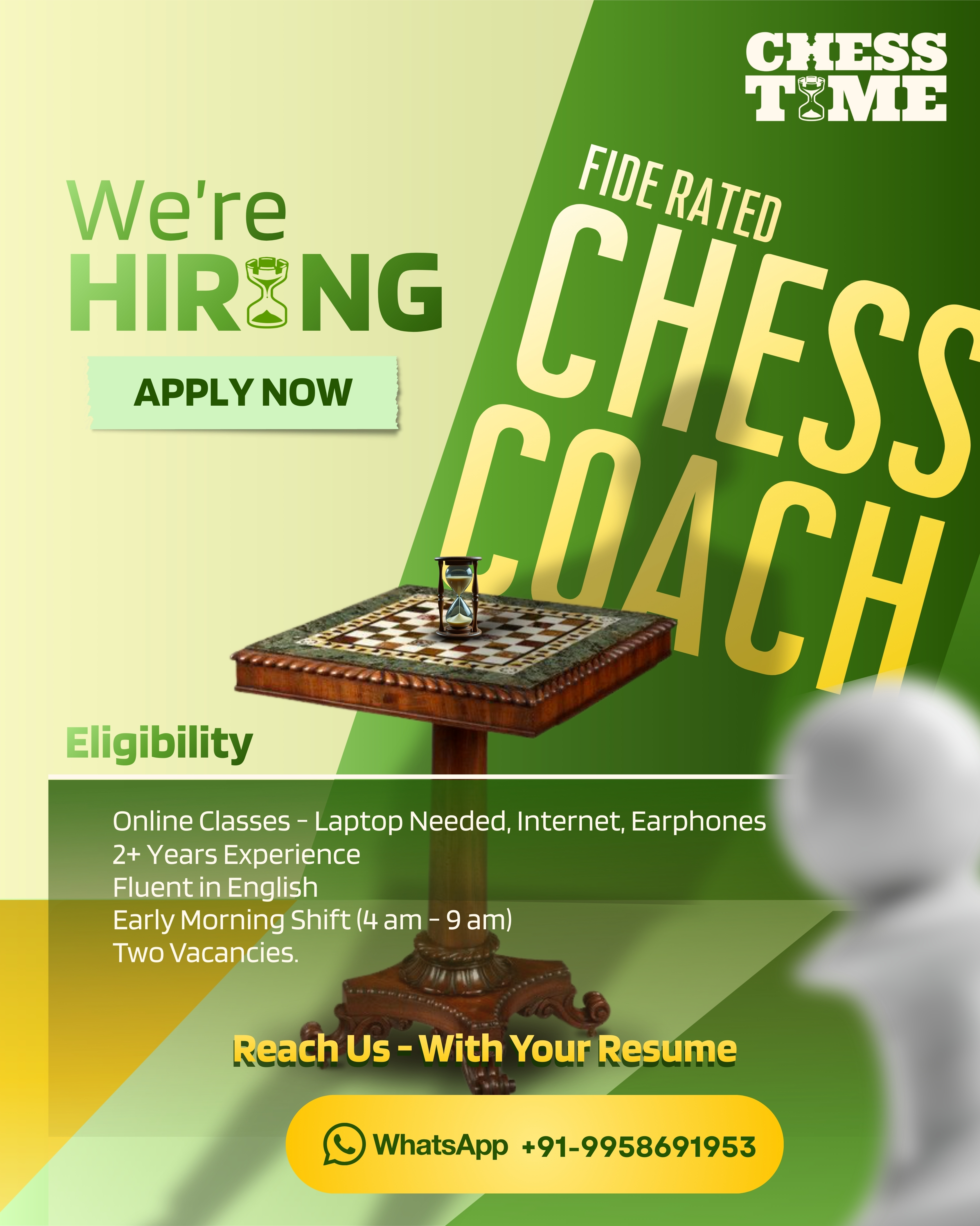 Chess Time Facebook ad