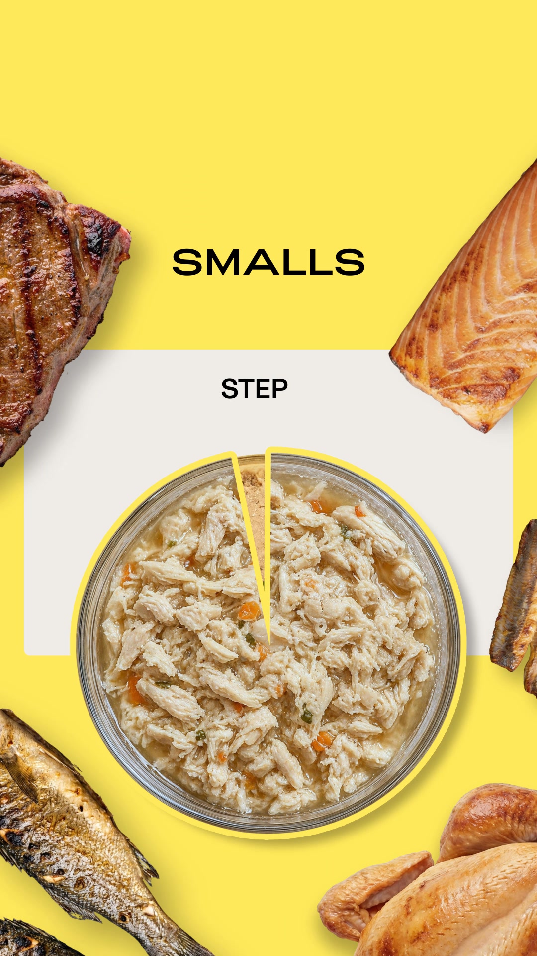 Smalls Facebook ad: Human-Grade Fresh Cat Food