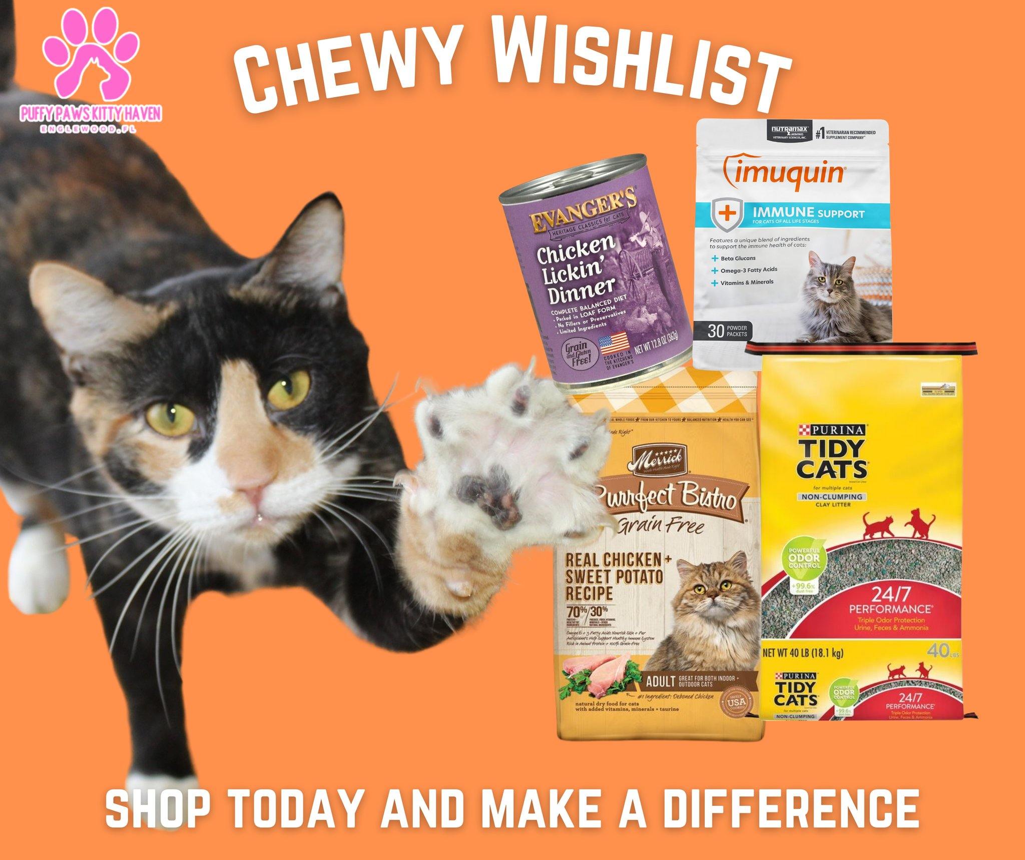 The World's Greatest Cathouse Facebook ad: Puffy Paws Kitty Haven | Englewood, FL | Chewy