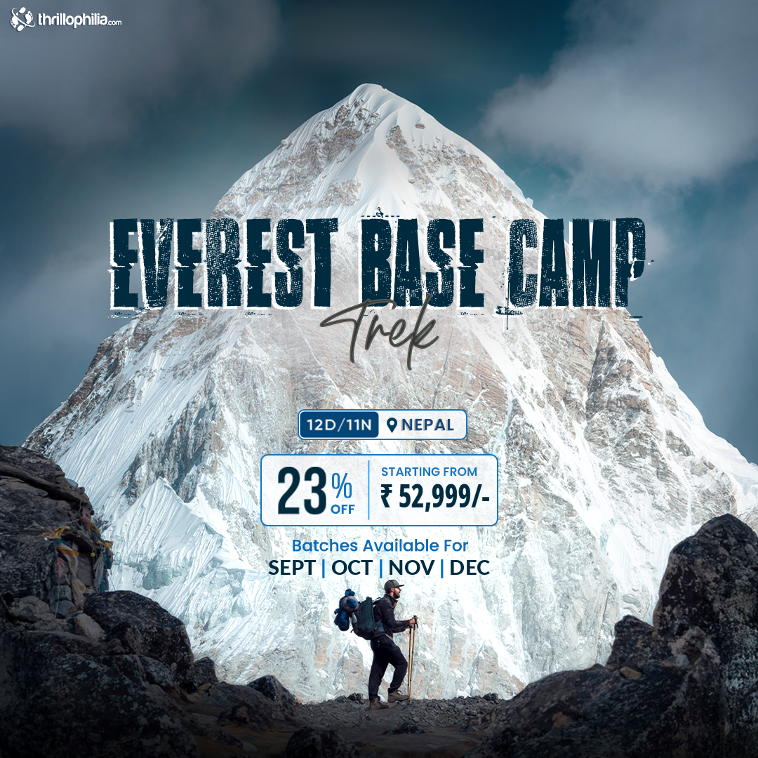 Thrillophilia Stories Facebook ad: Everest Base Camp Trek, Nepal