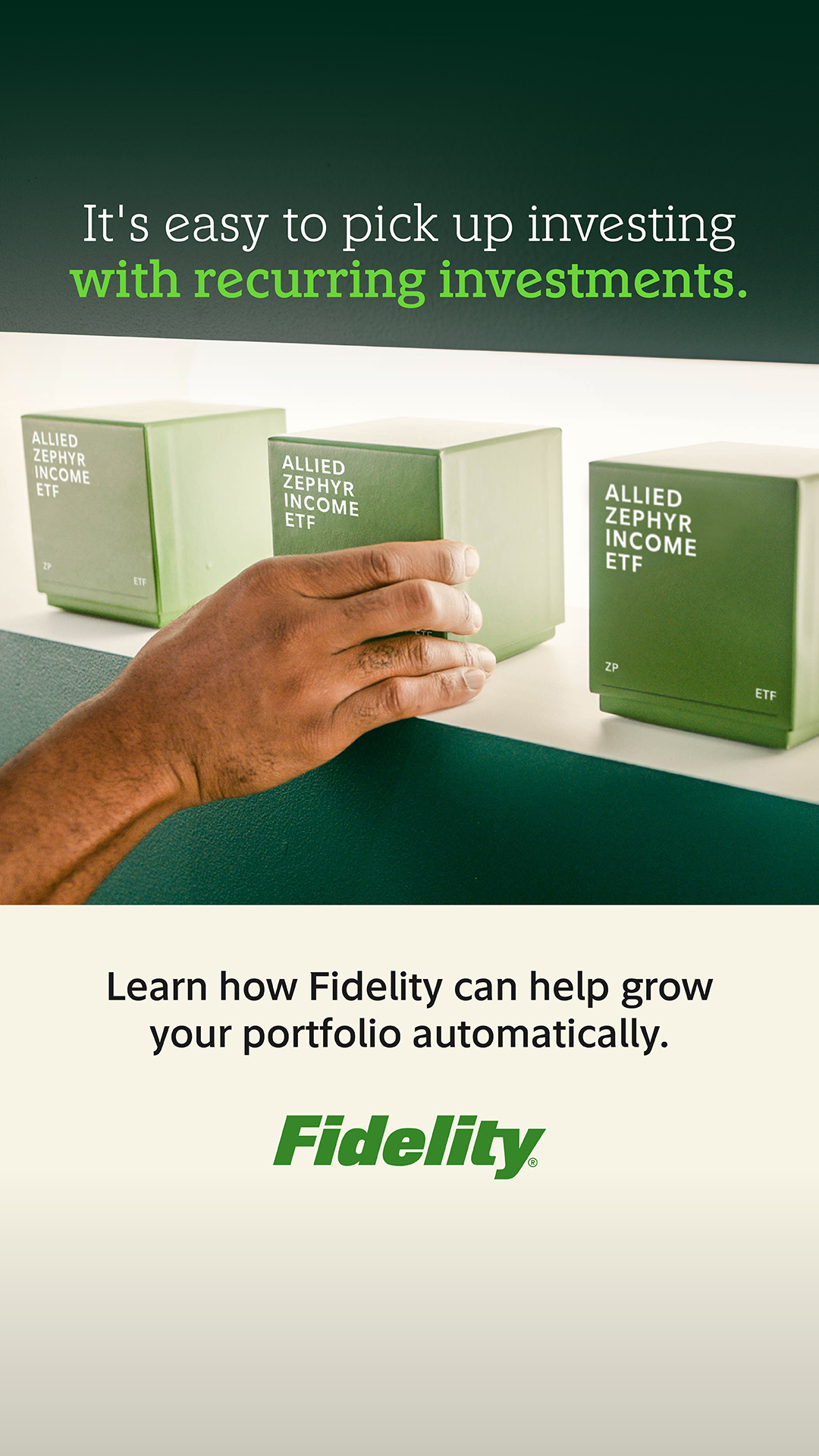 Fidelity Investments Facebook ad