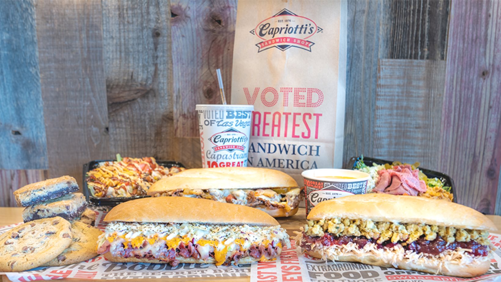 Capriotti's Sandwich Shop Facebook ad: CAPRIOTTI'S CATERING