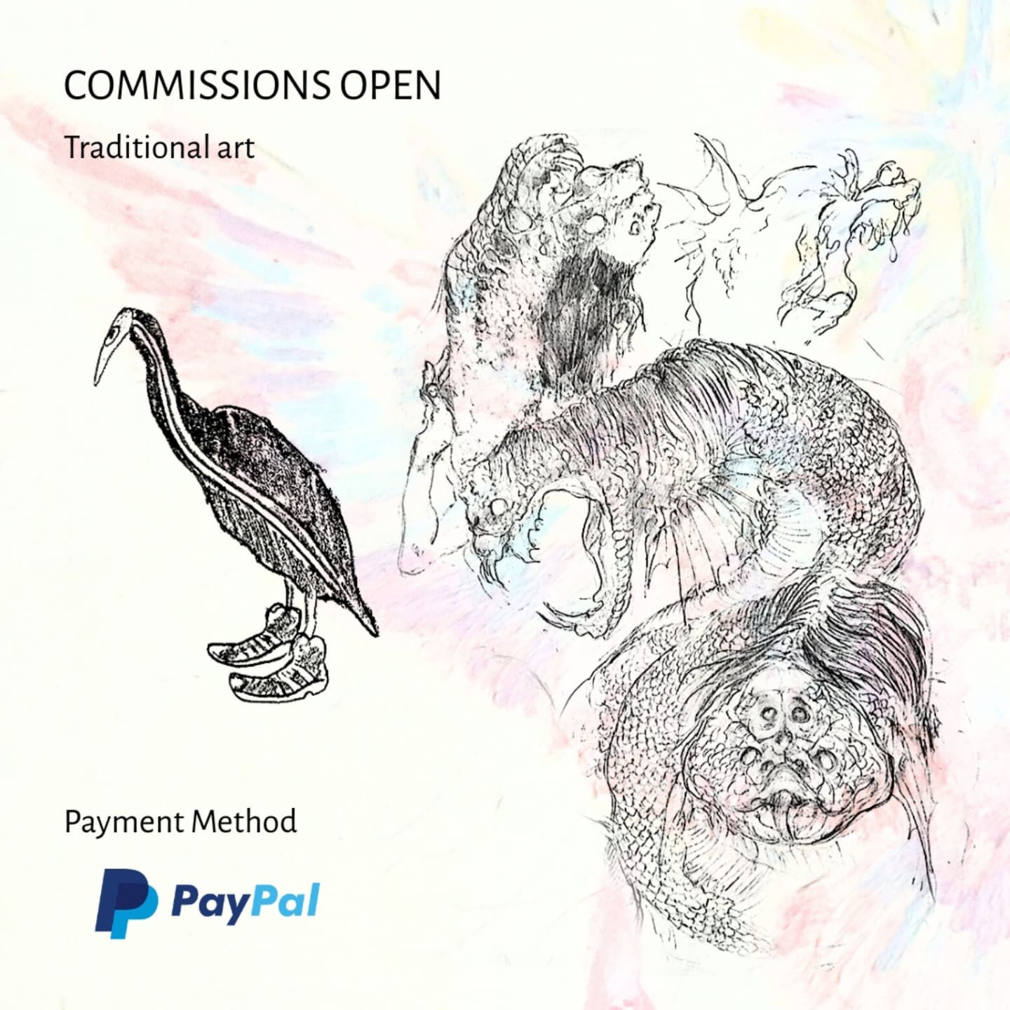 rufitoona Facebook ad: I’m opening traditional art commissions ^^ If you're…