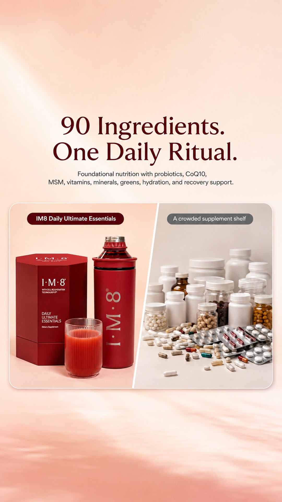 IM8 Health Facebook ad: Built For People Like You.