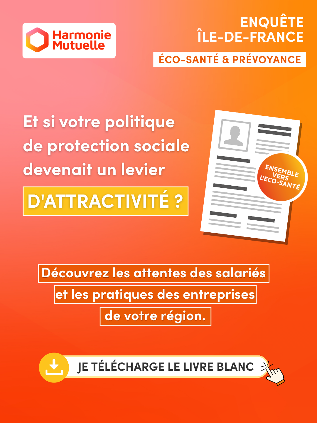 Harmonie Mutuelle Facebook ad