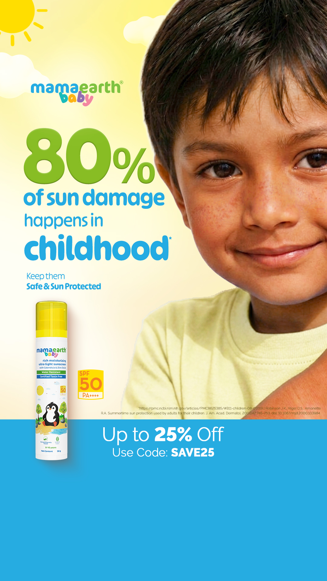 Mamaearth Facebook ad