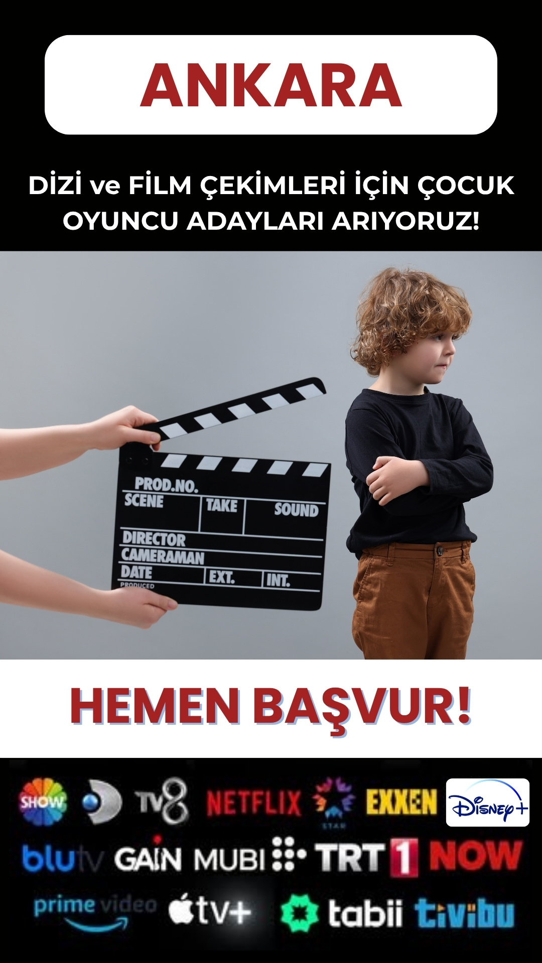 Hazal Karakaş Akademi Facebook ad: İzlediğin dizi, film ve reklamlarda yer alma fırsatı…
