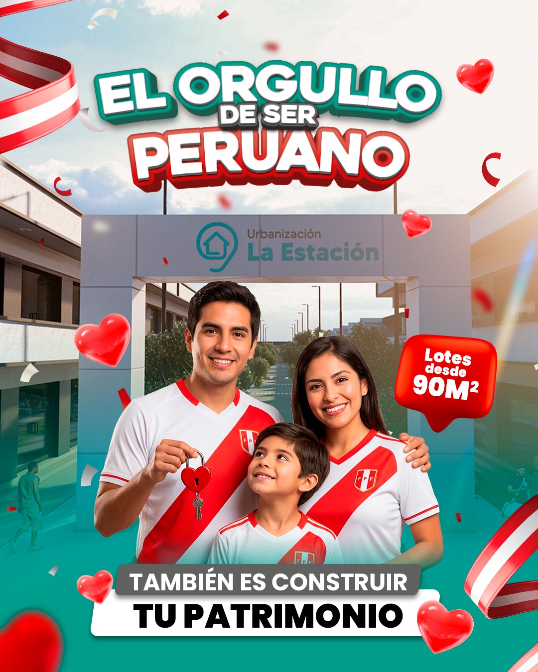 Urbanización La Estación Facebook ad
